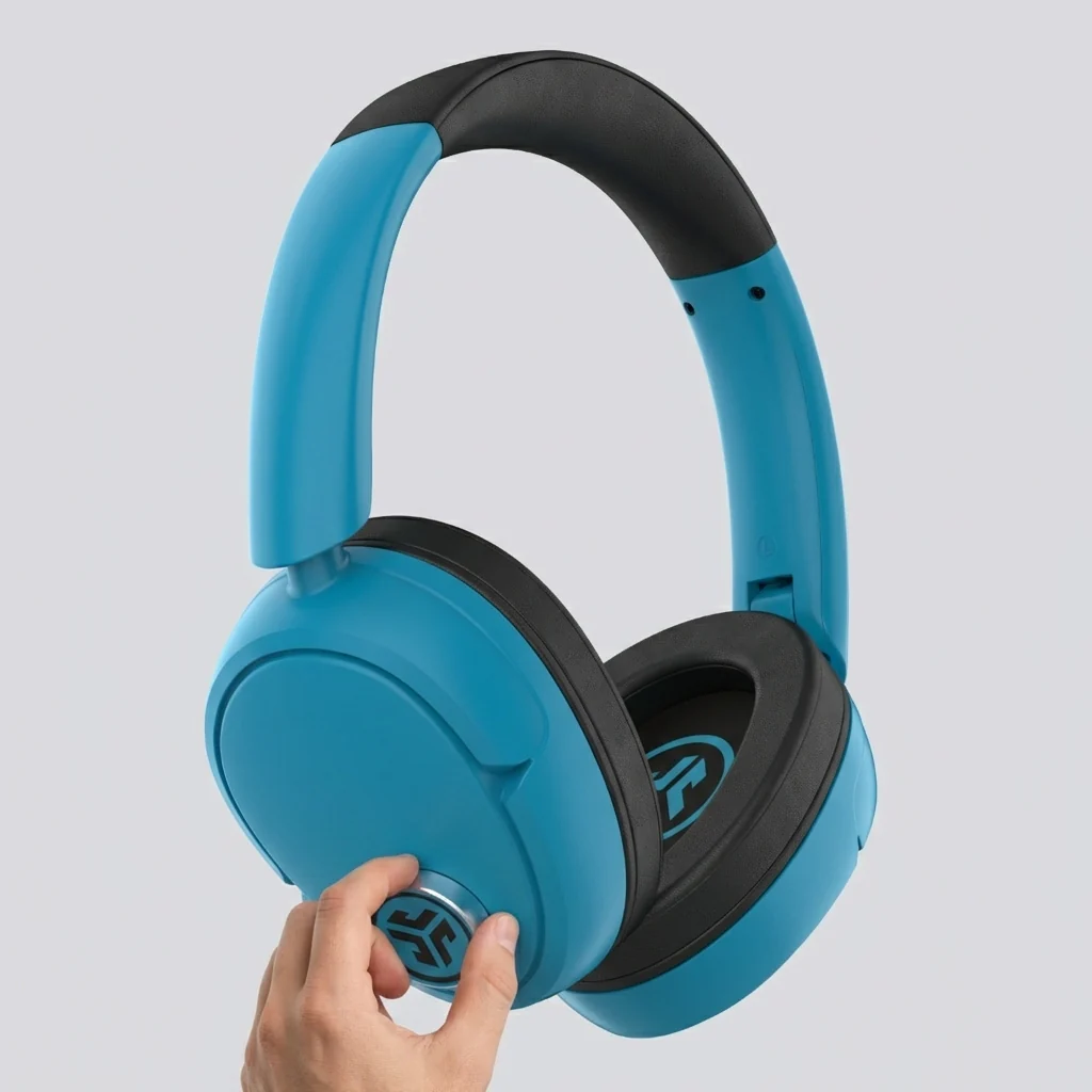 JLab Blue XL Speaker Headphones - Image 5