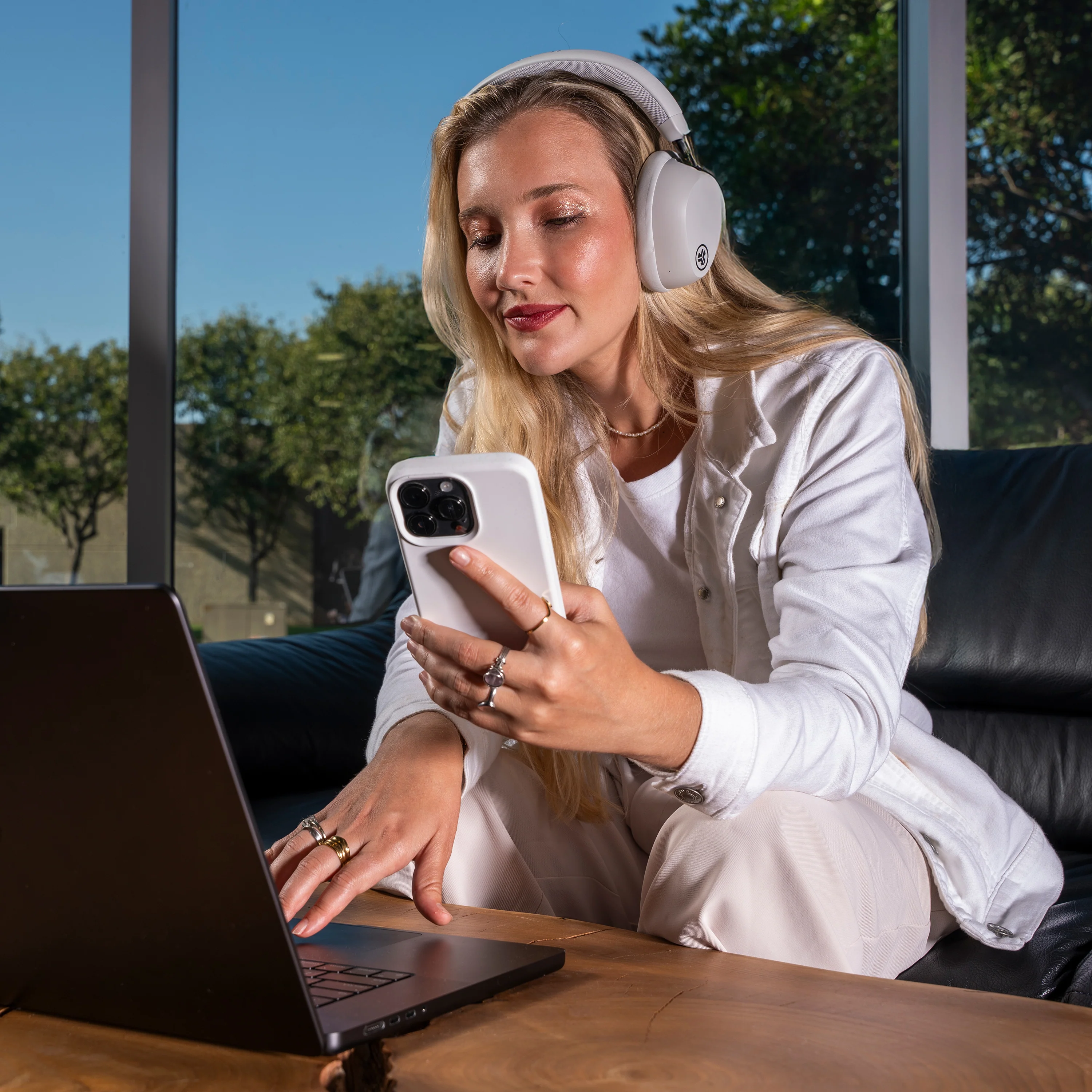 Epic Lux Lab Edition ANC Over-Ear Headphones Cloud - Image 6