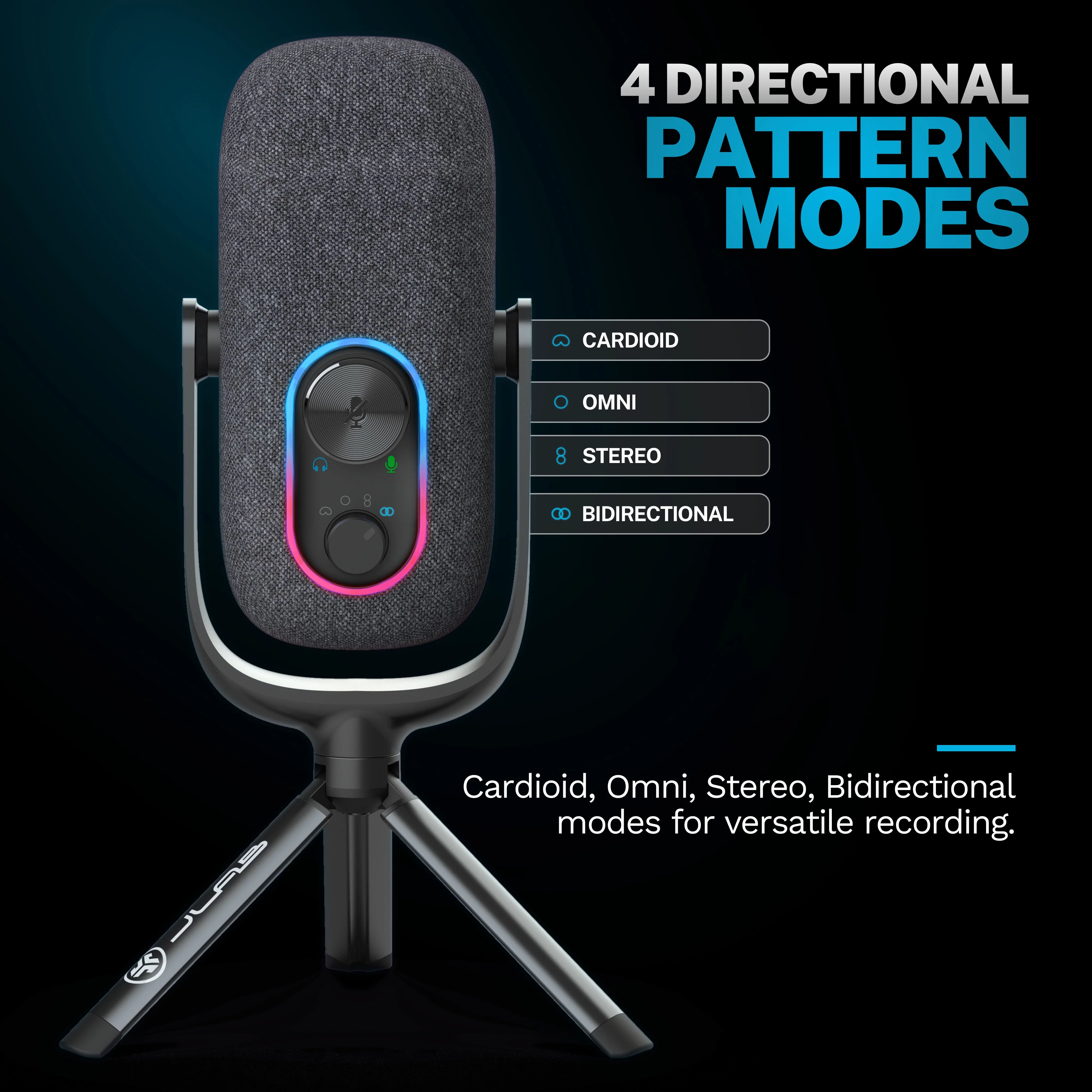 Epic Talk USB Microphone White - Image 11