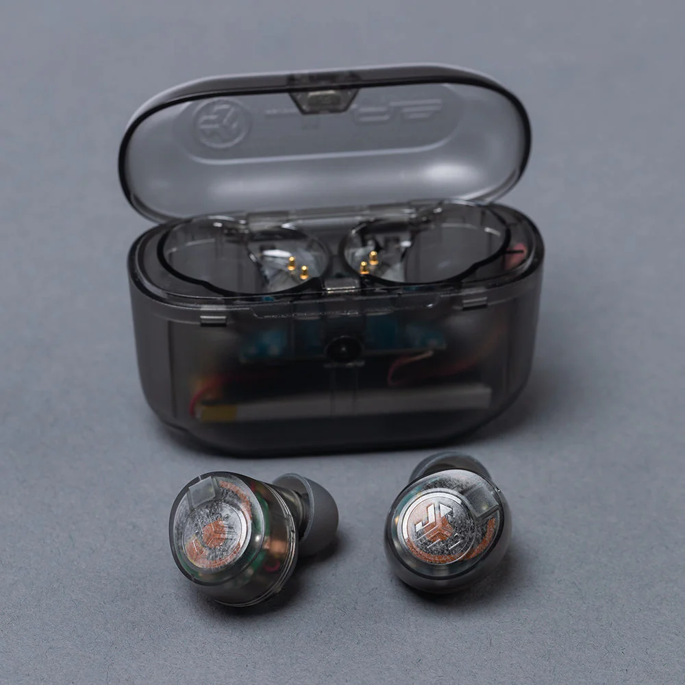 GO Air POP True Wireless Earbuds Clear - Image 3