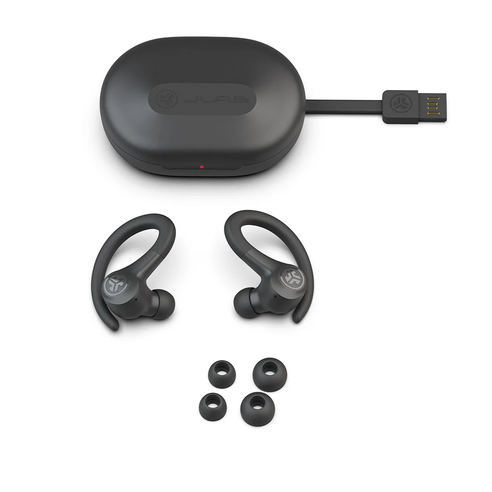 GO Air Sport True Wireless Earbuds Graphite - Image 9