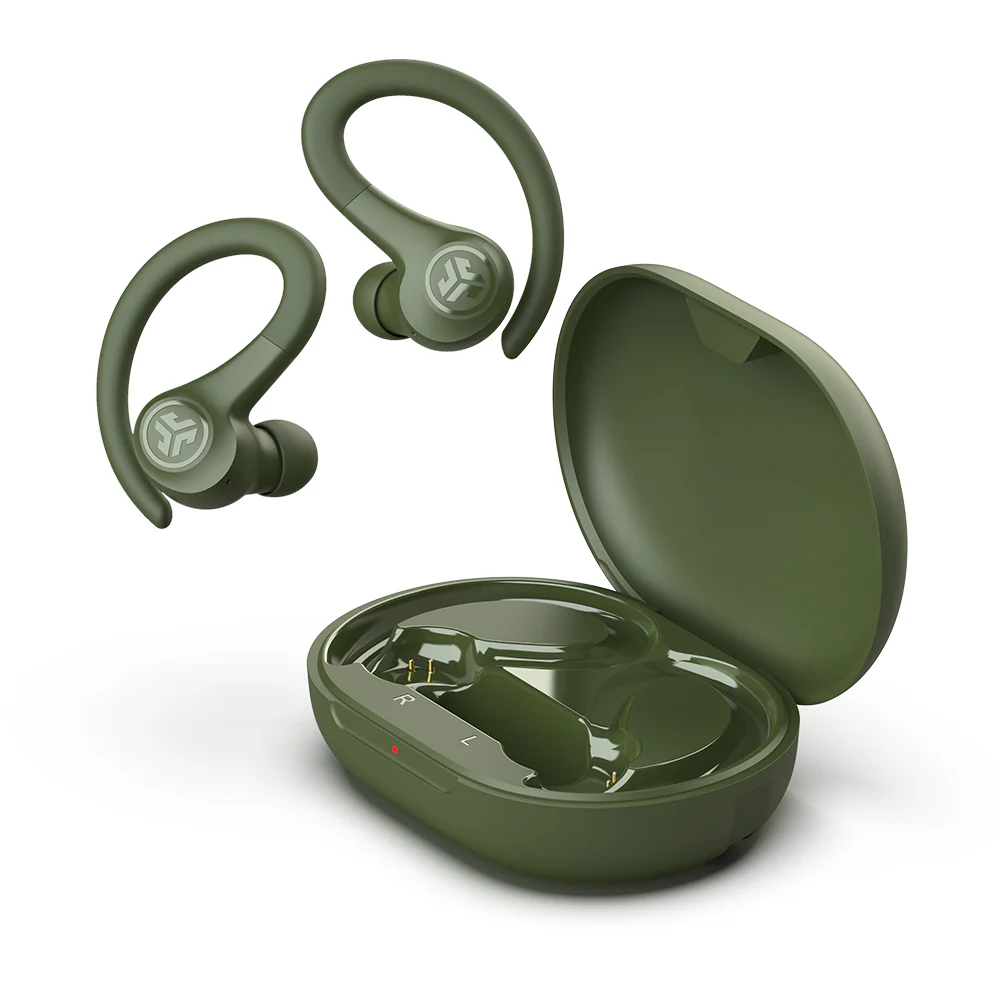 GO Air Sport True Wireless Earbuds Green - Image 2