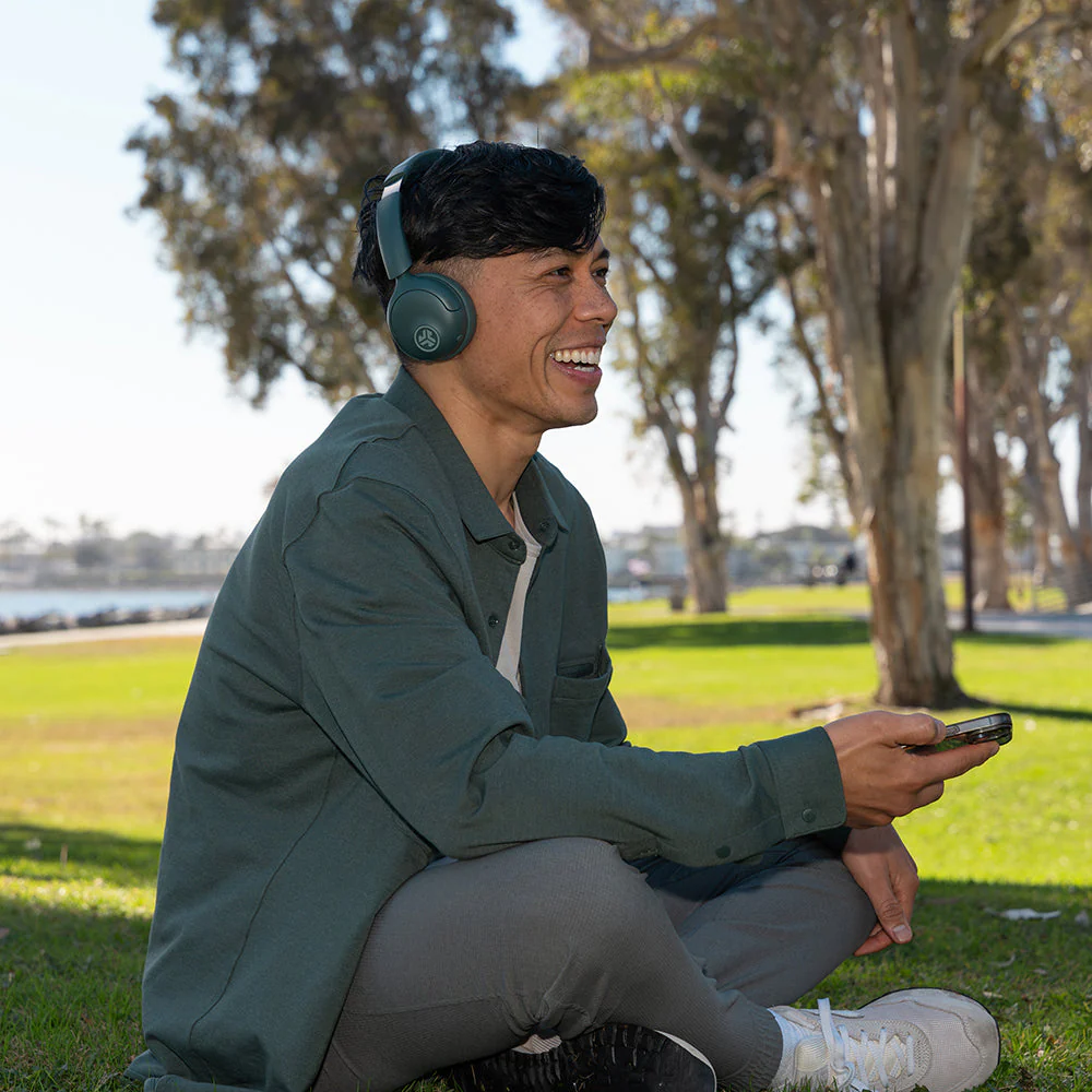 Go Lux ANC Wireless Headphones Sage - Image 2