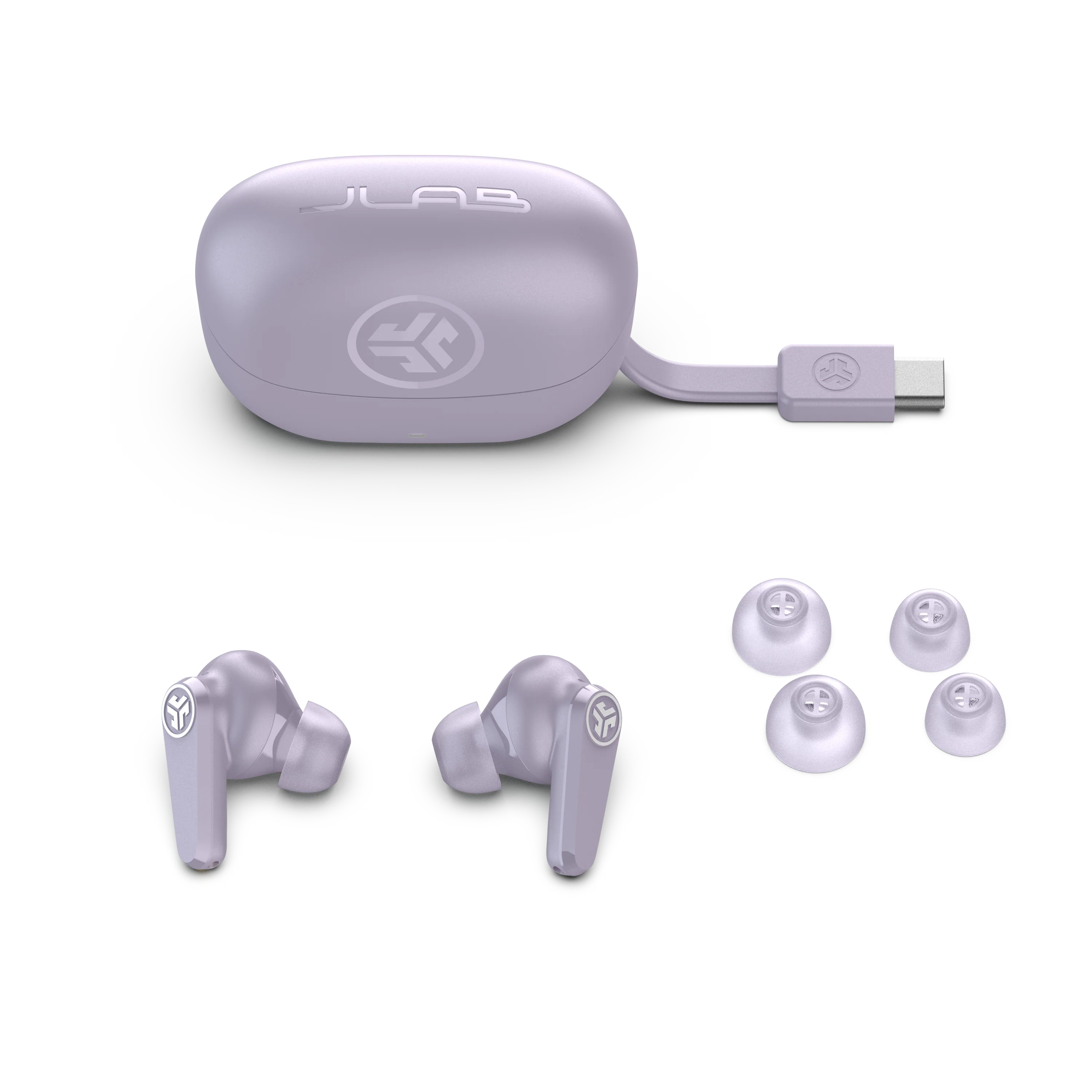 Go Pods ANC True Wireless Earbuds Lilac - Image 8