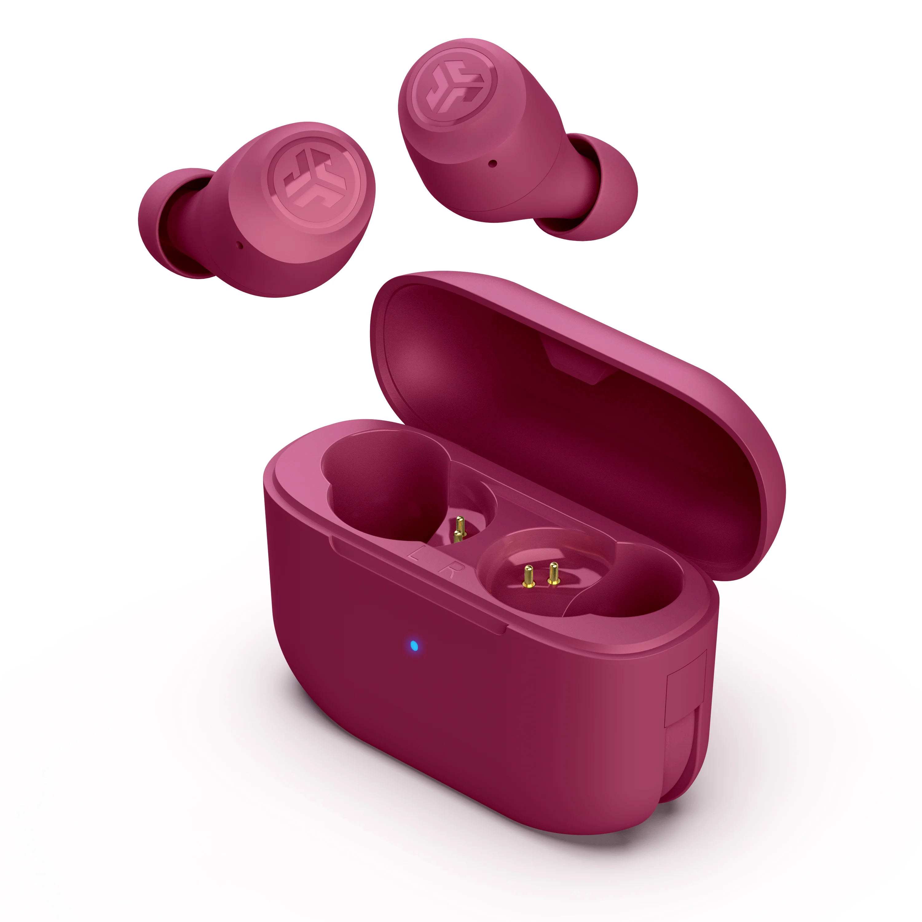 GO POP+ True Wireless Earbuds Dark Pink - Image 5