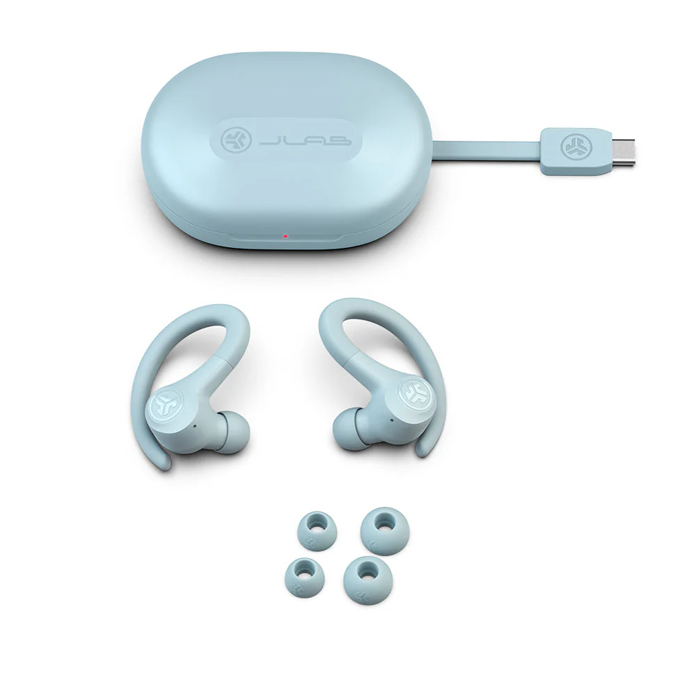 GO Sport+ True Wireless Earbuds Light Blue - Image 7