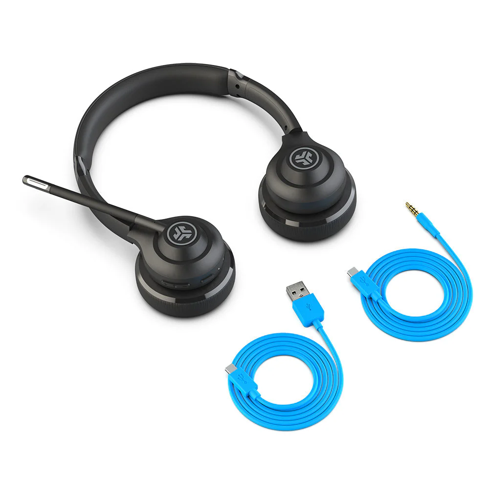 GO Work Wireless On-Ear Headset Black - Image 11
