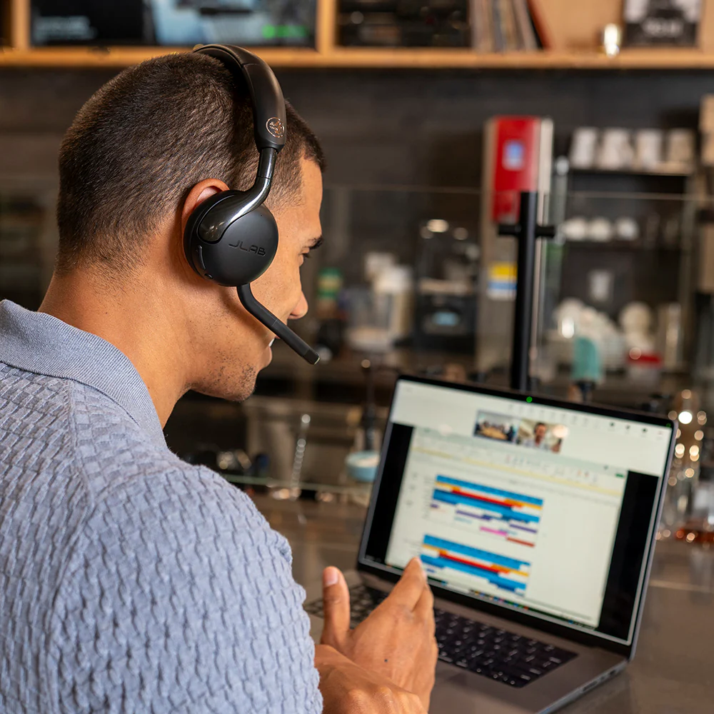 GO Work Wireless On-Ear Headset Gen 3 Black - Image 4