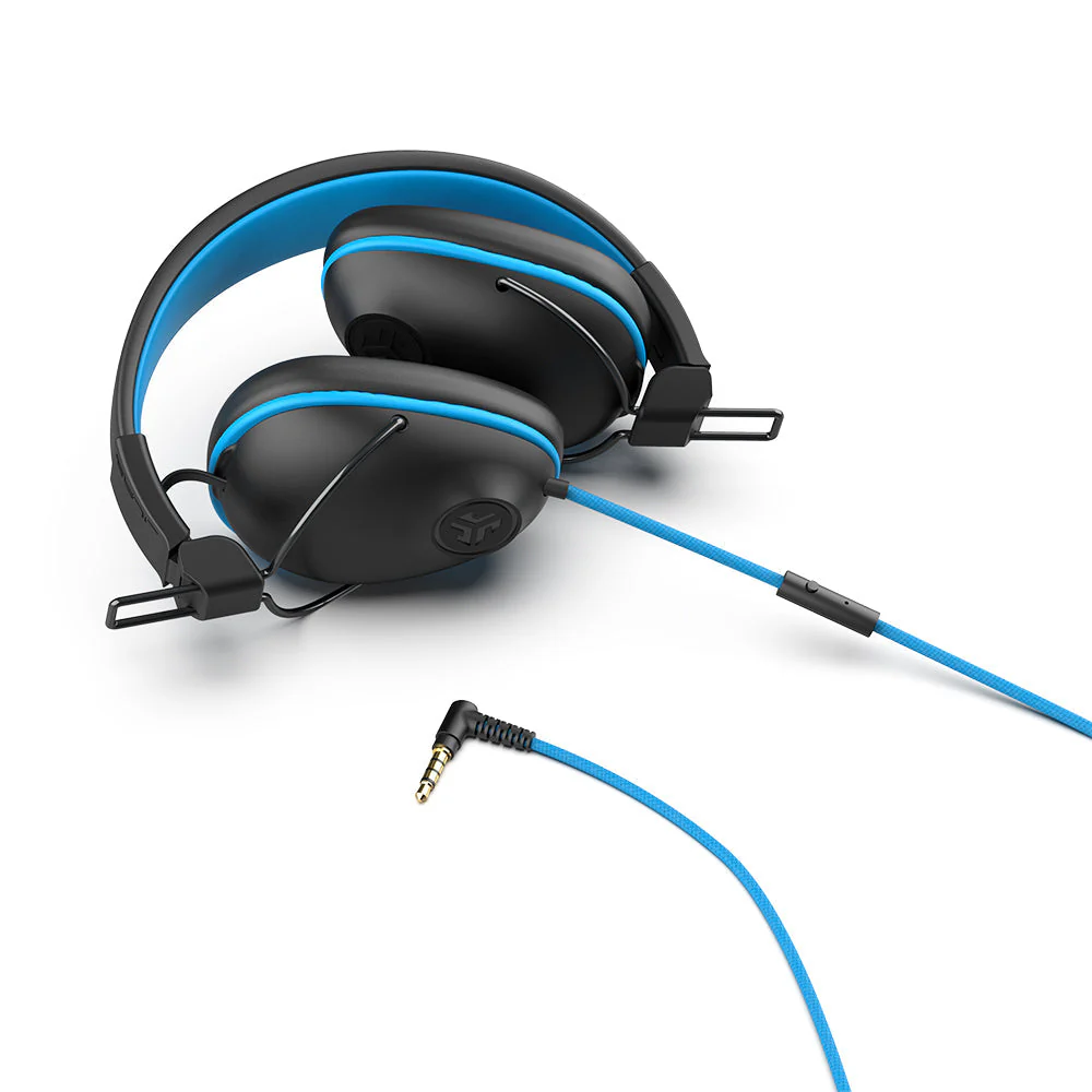 JBuddies Pro Wired Over-Ear Kids Headphone Blue - Image 6