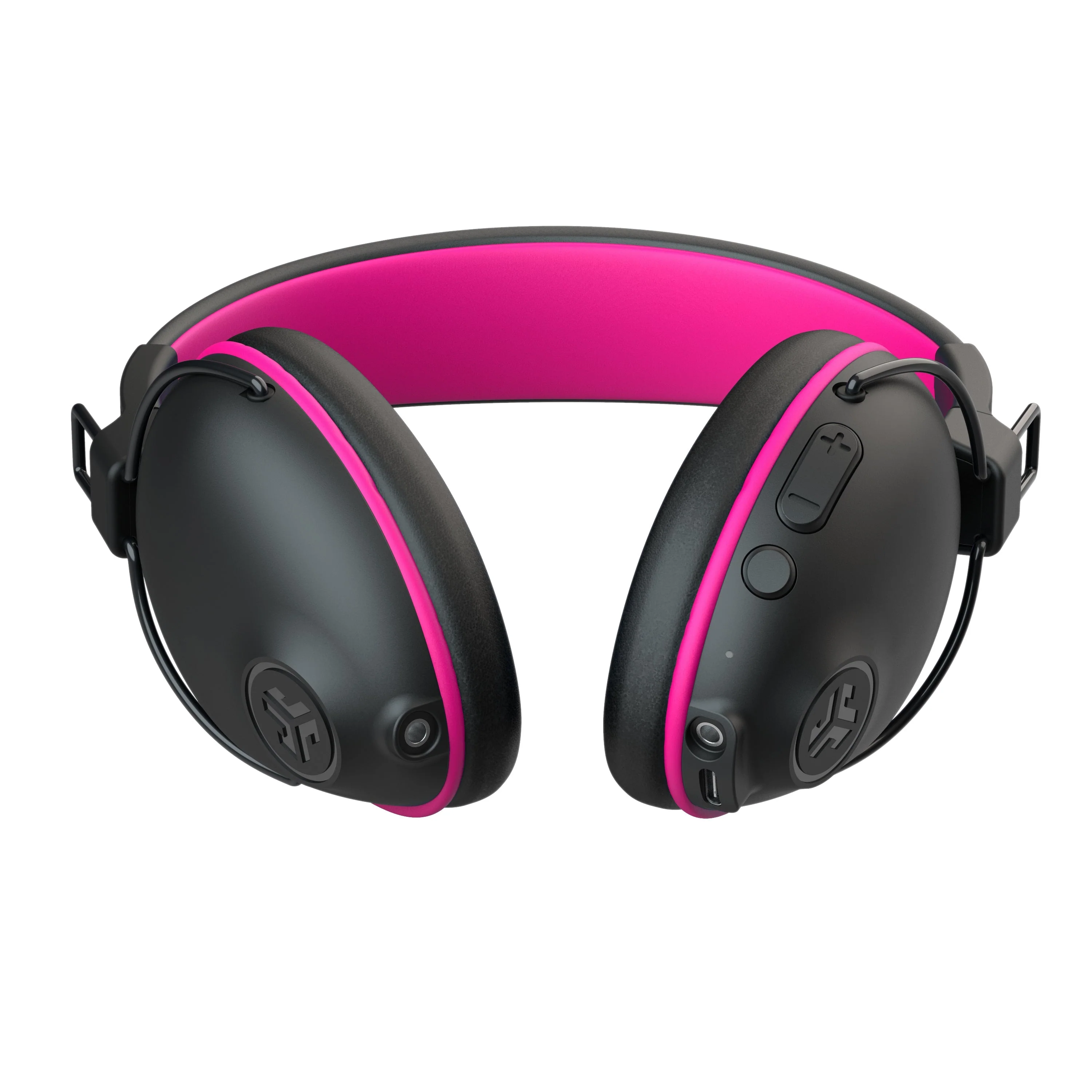 JBuddies Pro Wireless Over-Ear Kids Headphones Pink - Image 4