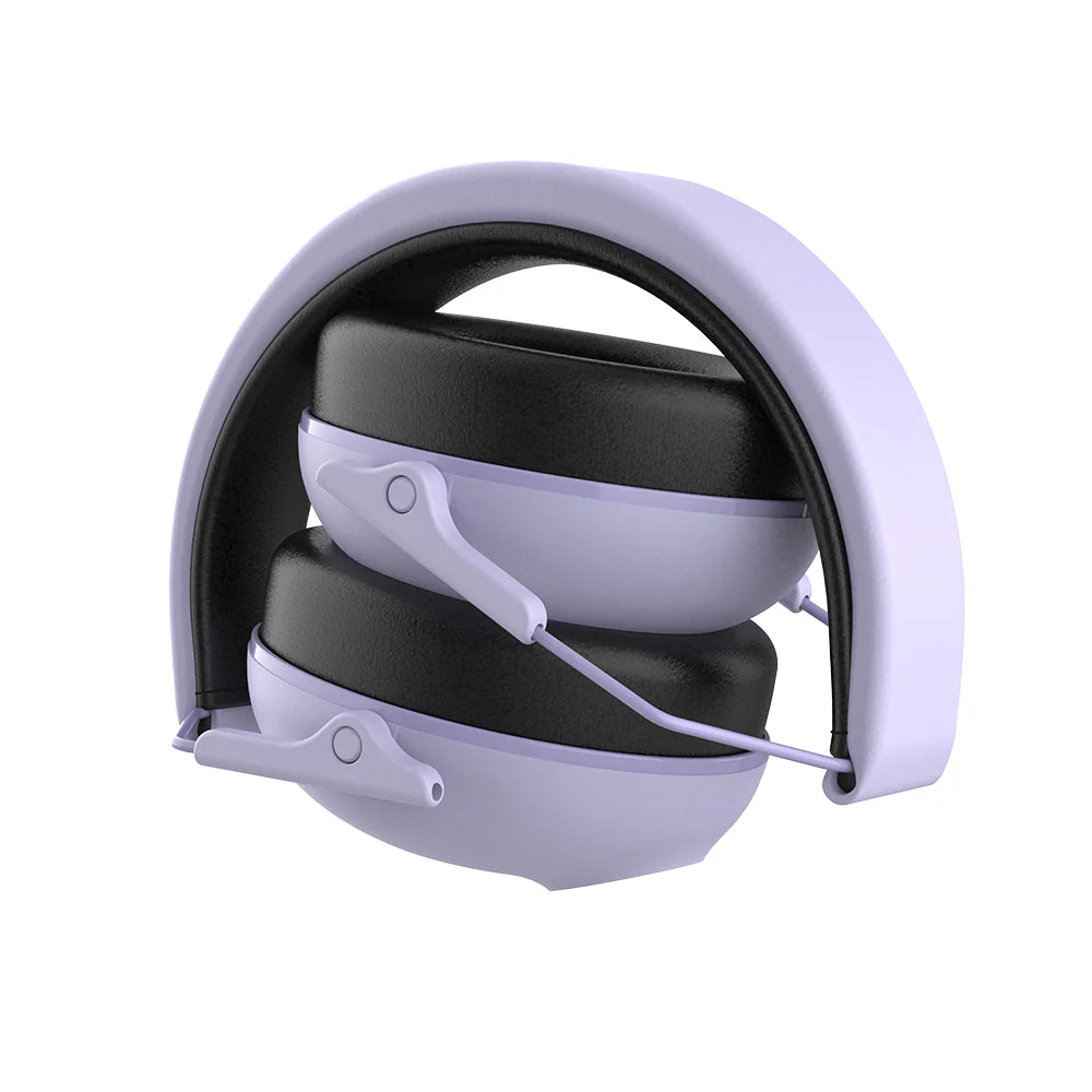 JBuddies Protect Kids Hearing Protection Earmuffs Lilac - Image 7