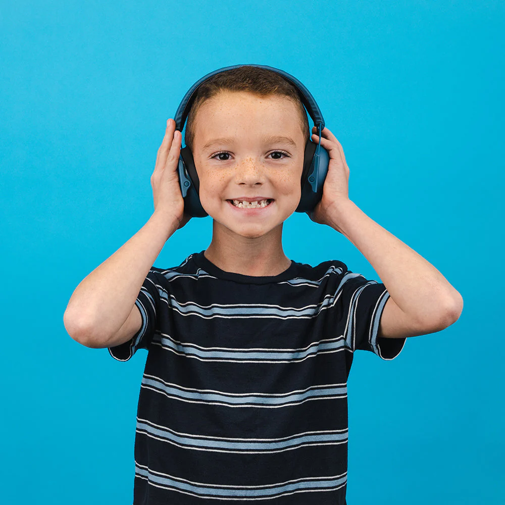 JBuddies Protect Kids Hearing Protection Earmuffs Navy - Image 6