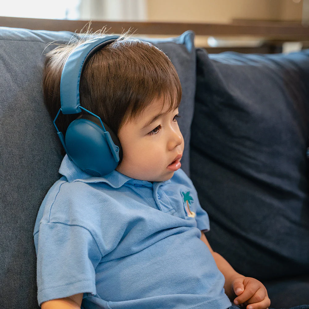 JBuddies Protect Kids Hearing Protection Earmuffs Navy - Image 9