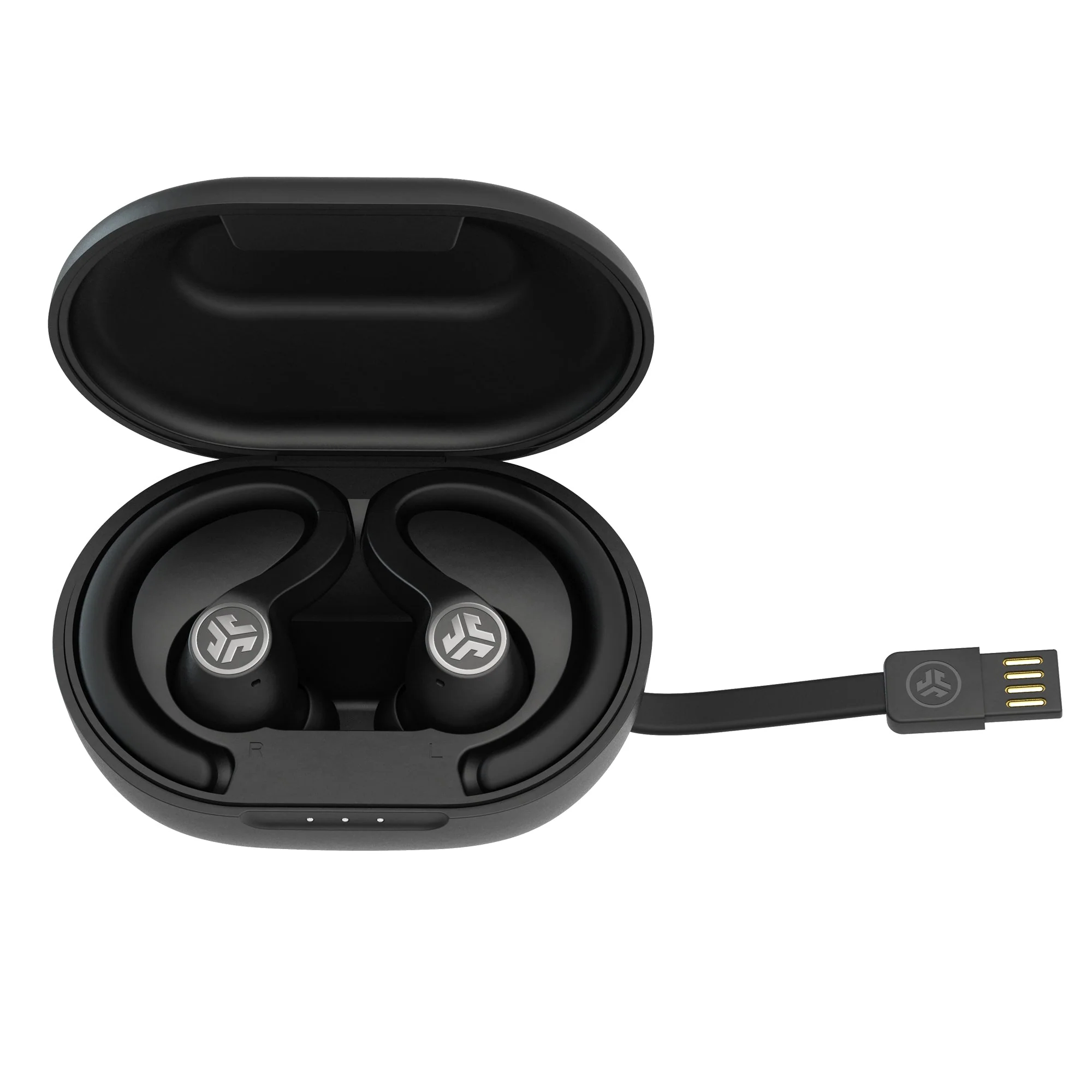 JBuds Air Sport True Wireless Earbuds Black - Image 4