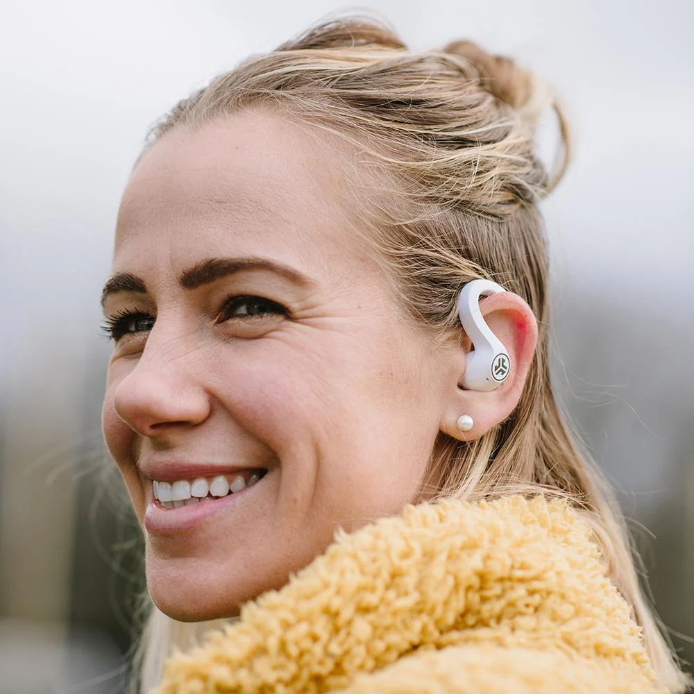 JBuds Air Sport True Wireless Earbuds White - Image 2