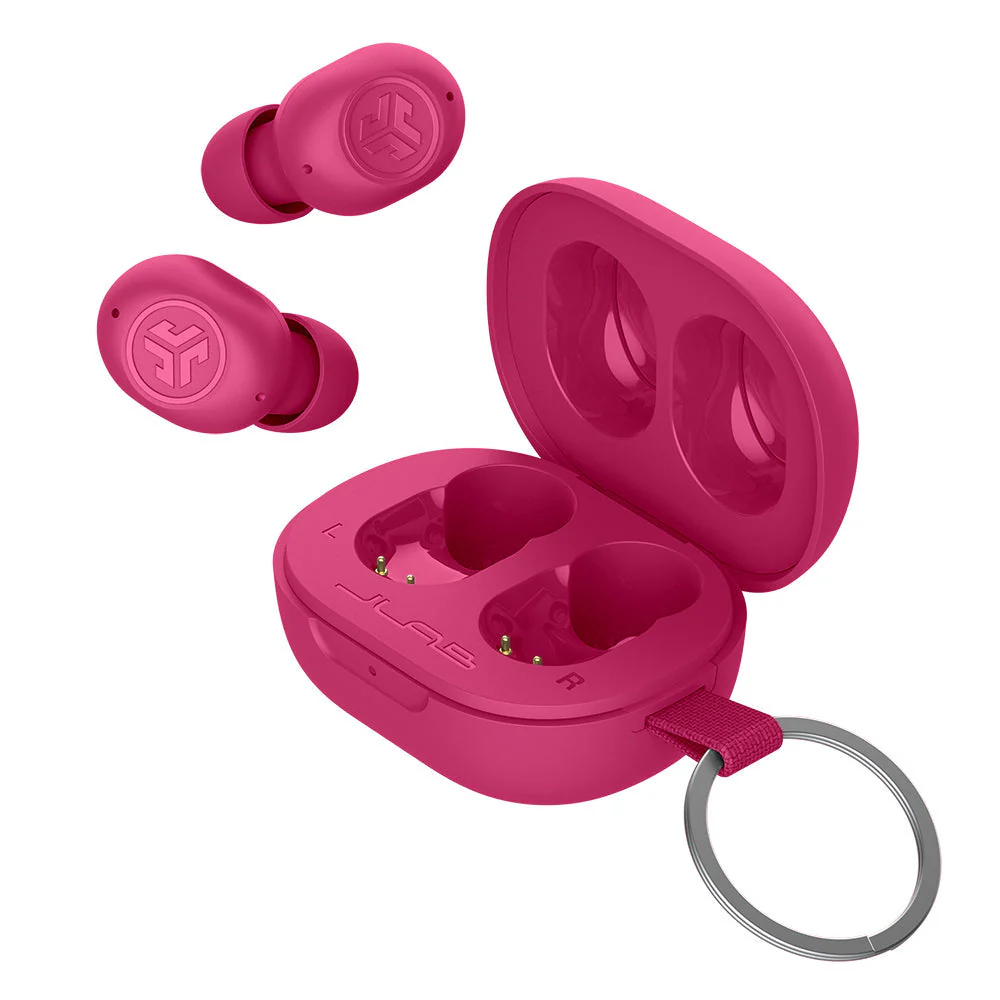 JBuds Mini True Wireless Earbuds Pink - Image 3