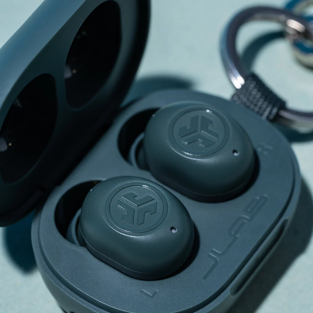 JBuds Mini True Wireless Earbuds Sage Gray - Image 7