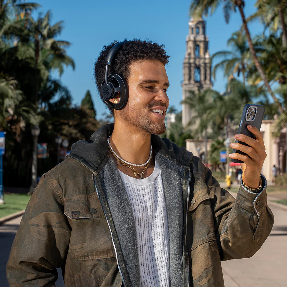 JBuds Open Headphone Open-Ear Wireless Headphones Black - Image 3