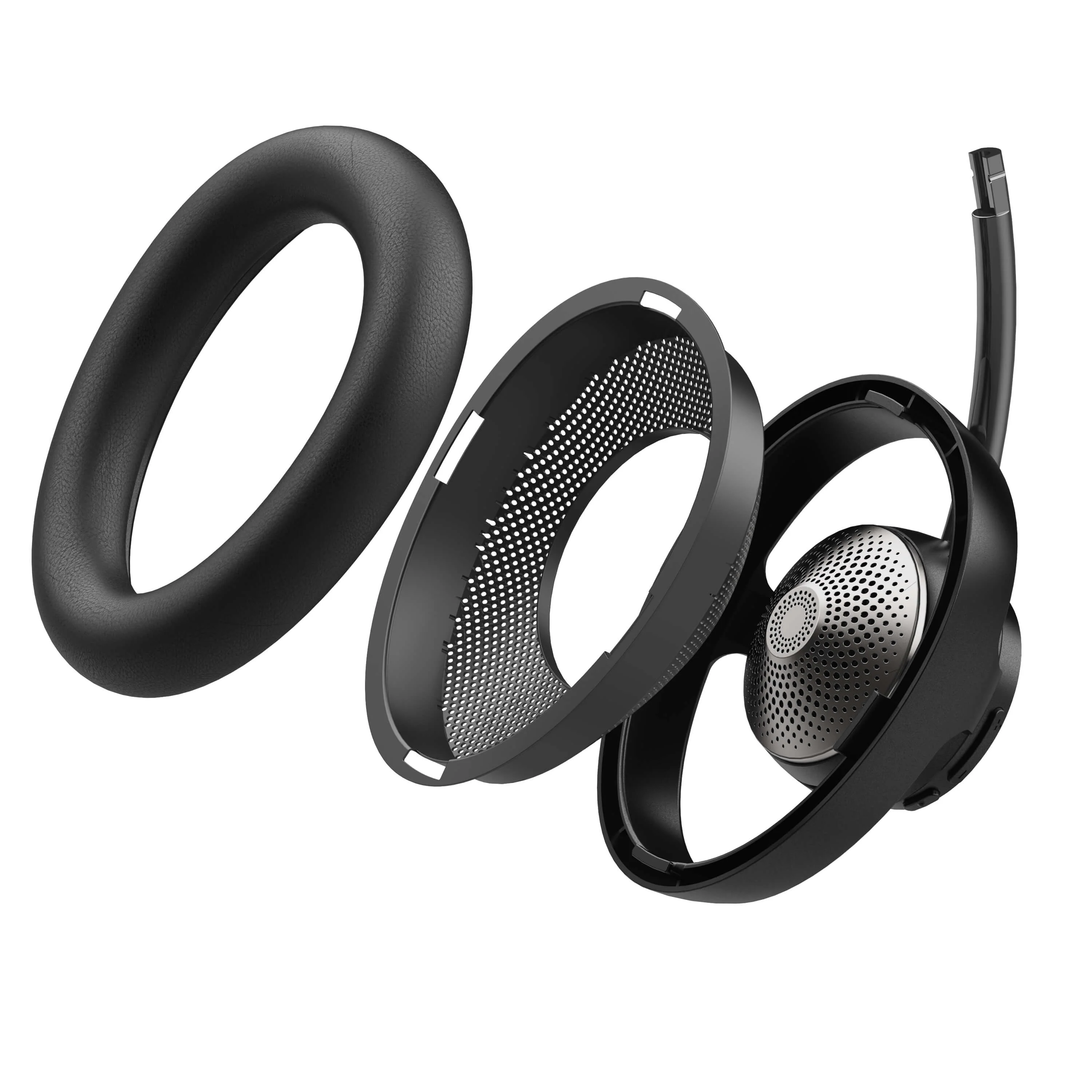 JBuds Open Headphone Open-Ear Wireless Headphones Black - Image 9