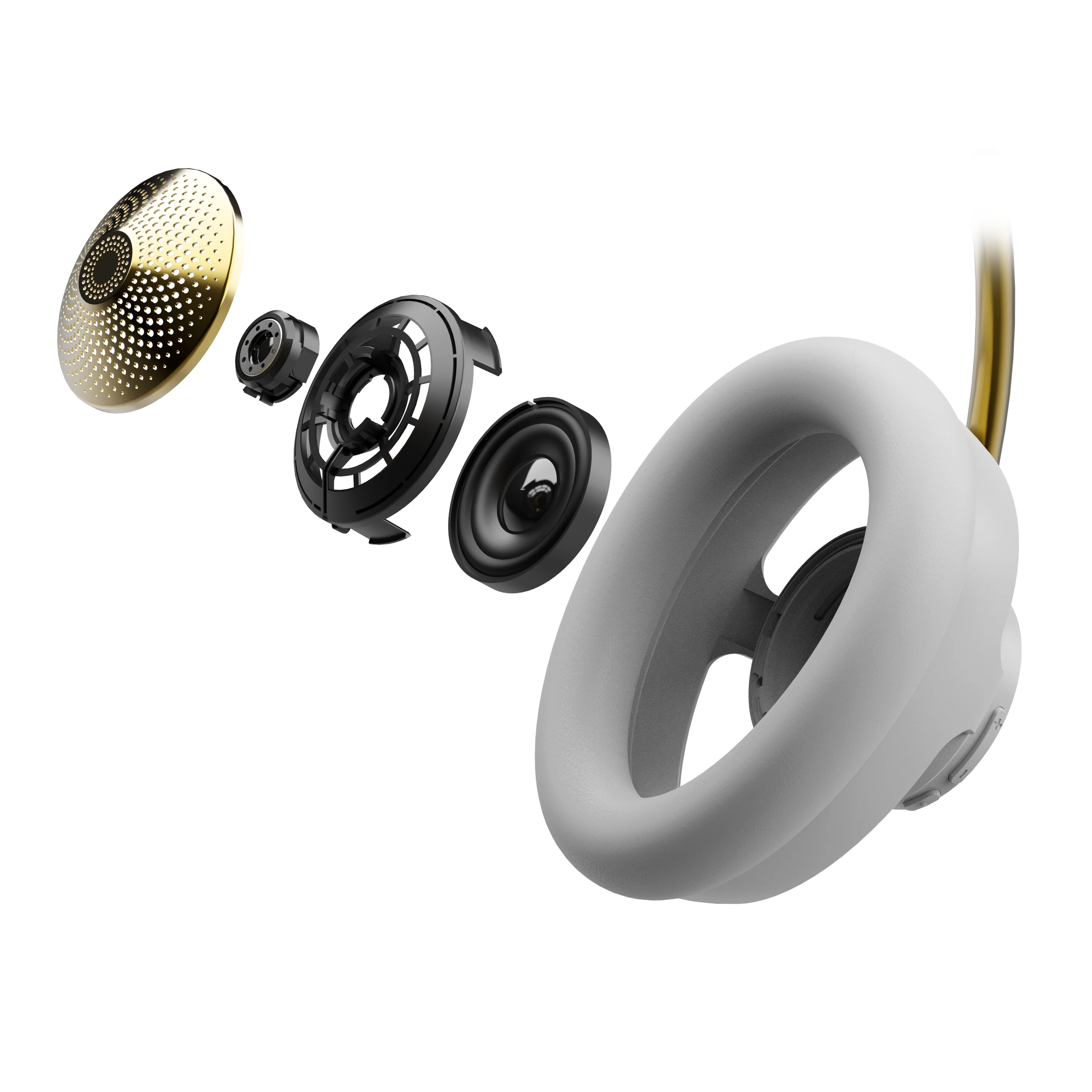 JBuds Open Headphone Open-Ear Wireless Headphones Cloud - Image 8