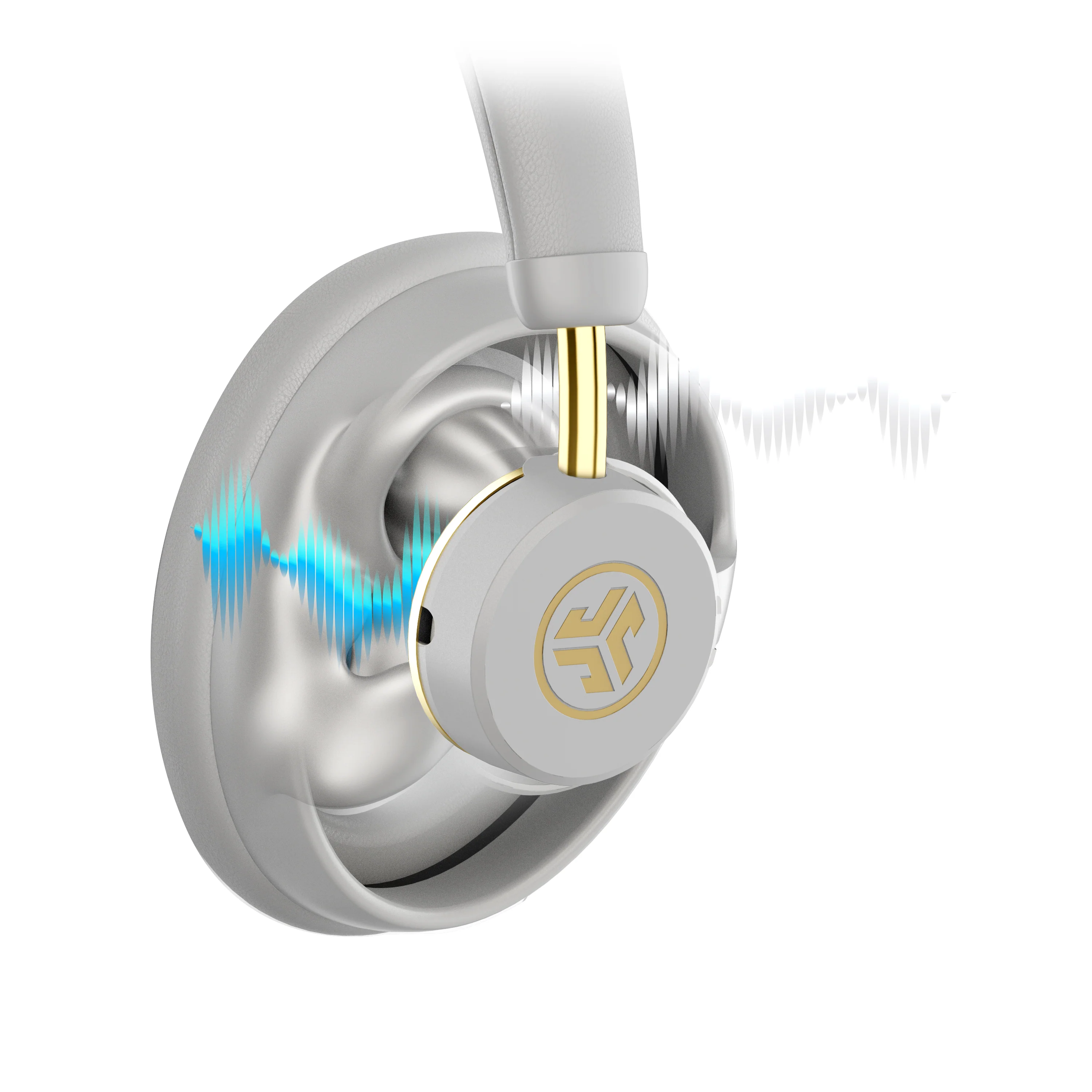 JBuds Open Headphone Open-Ear Wireless Headphones Cloud - Image 9