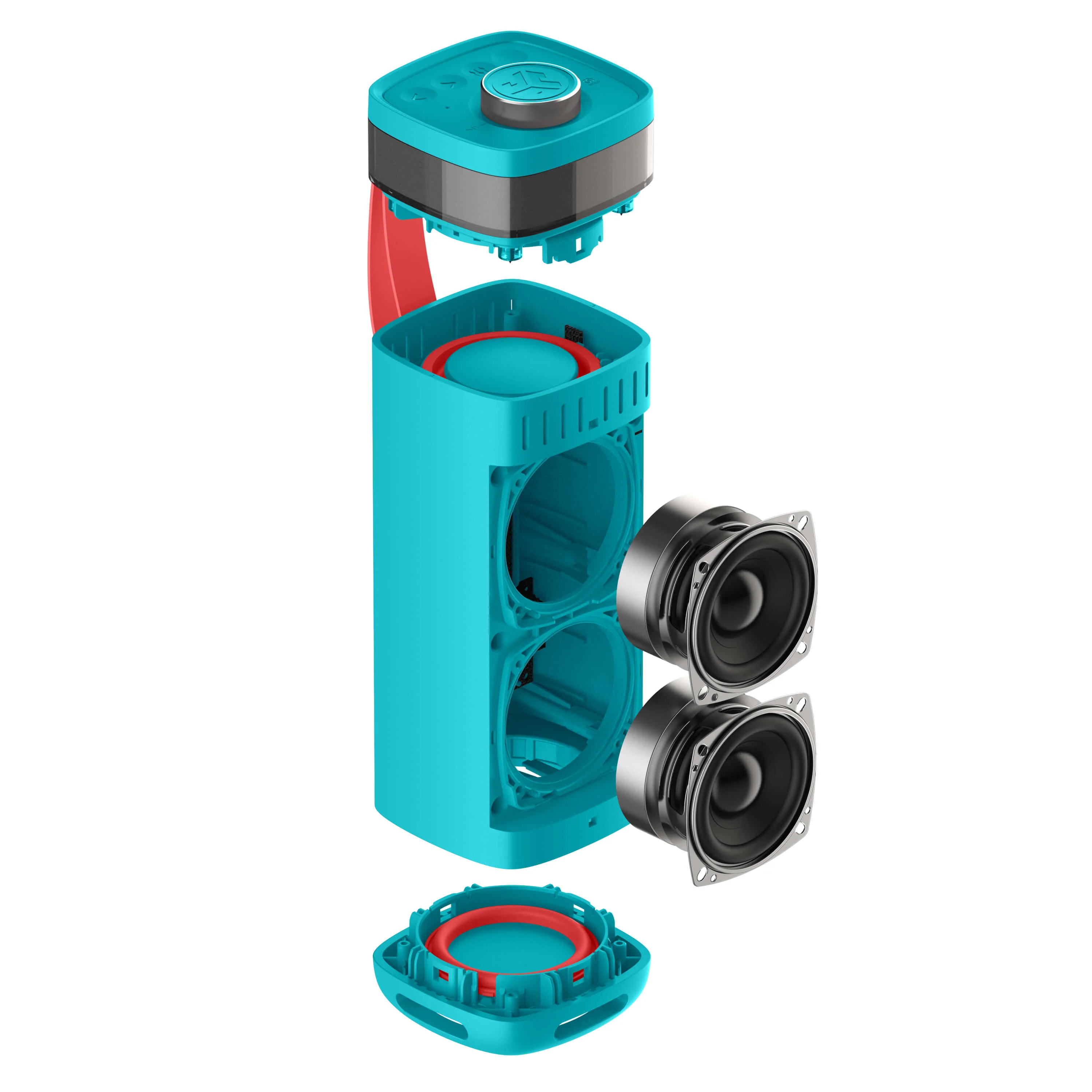 JBuds Party Portable Bluetooth Speaker Cyan - Image 3