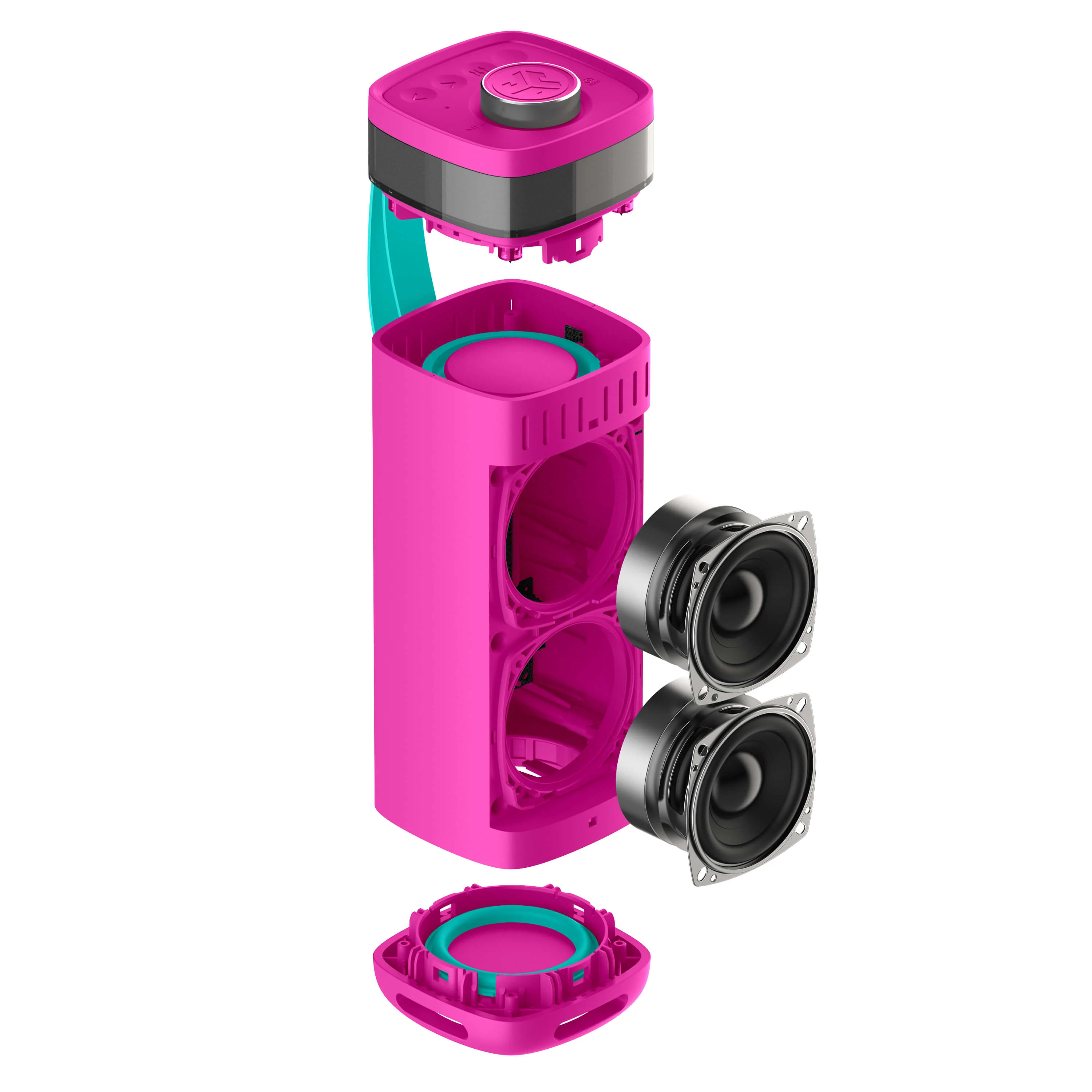 JBuds Party Portable Bluetooth Speaker Pink - Image 3