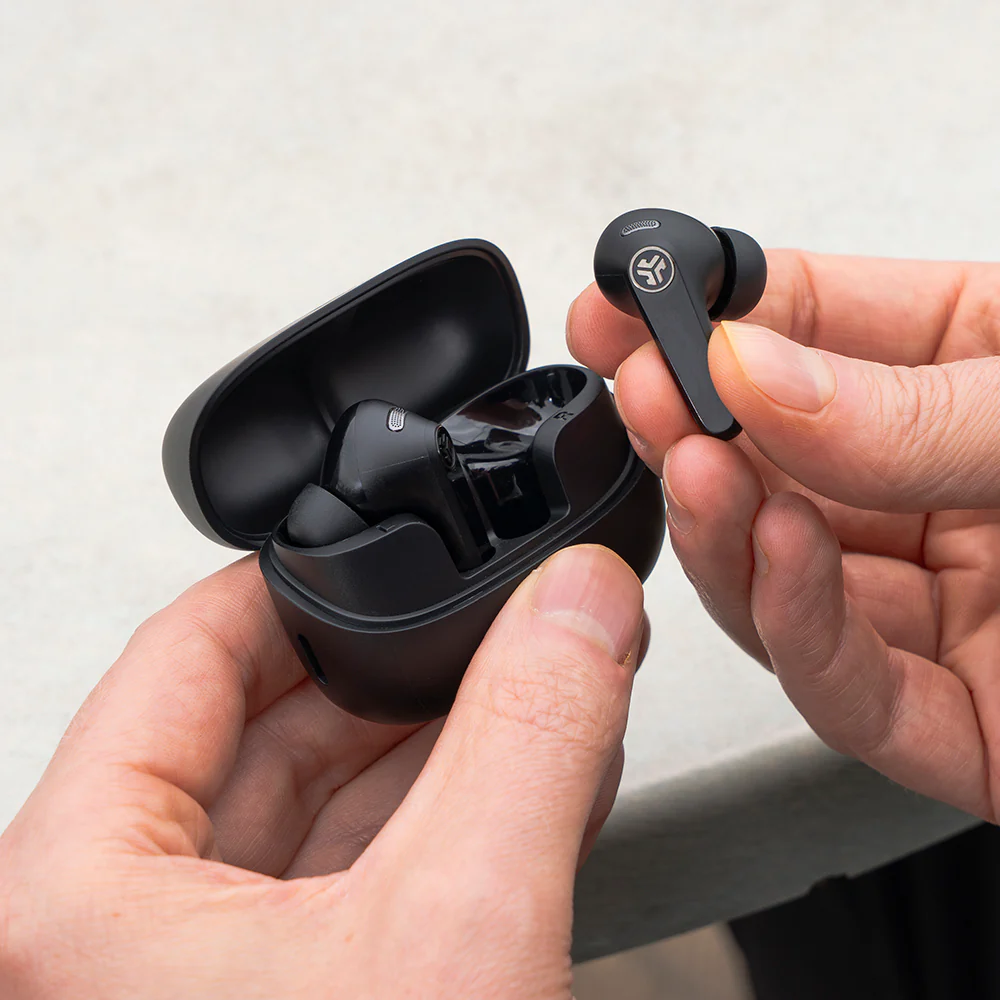 JBuds Pods ANC True Wireless Earbuds Black - Image 5