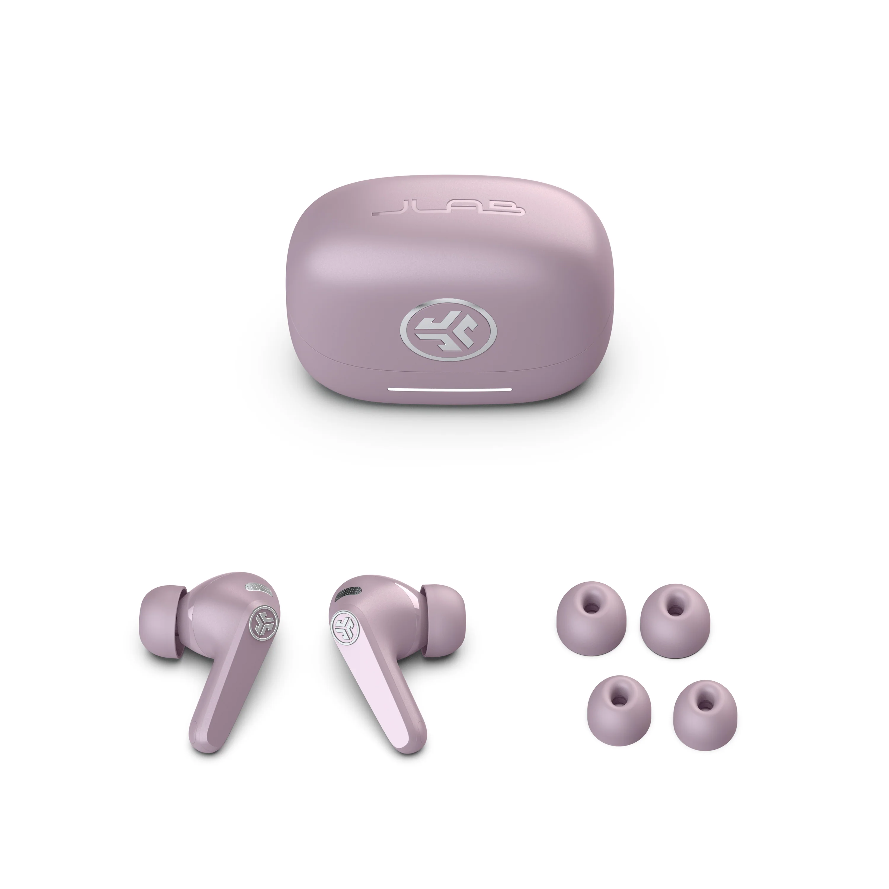 JBuds Pods ANC True Wireless Earbuds Mauve - Image 6