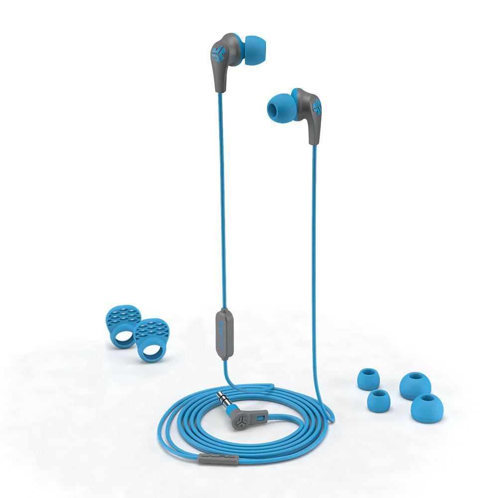 JBuds Pro Signature Earbuds Blue - Image 3