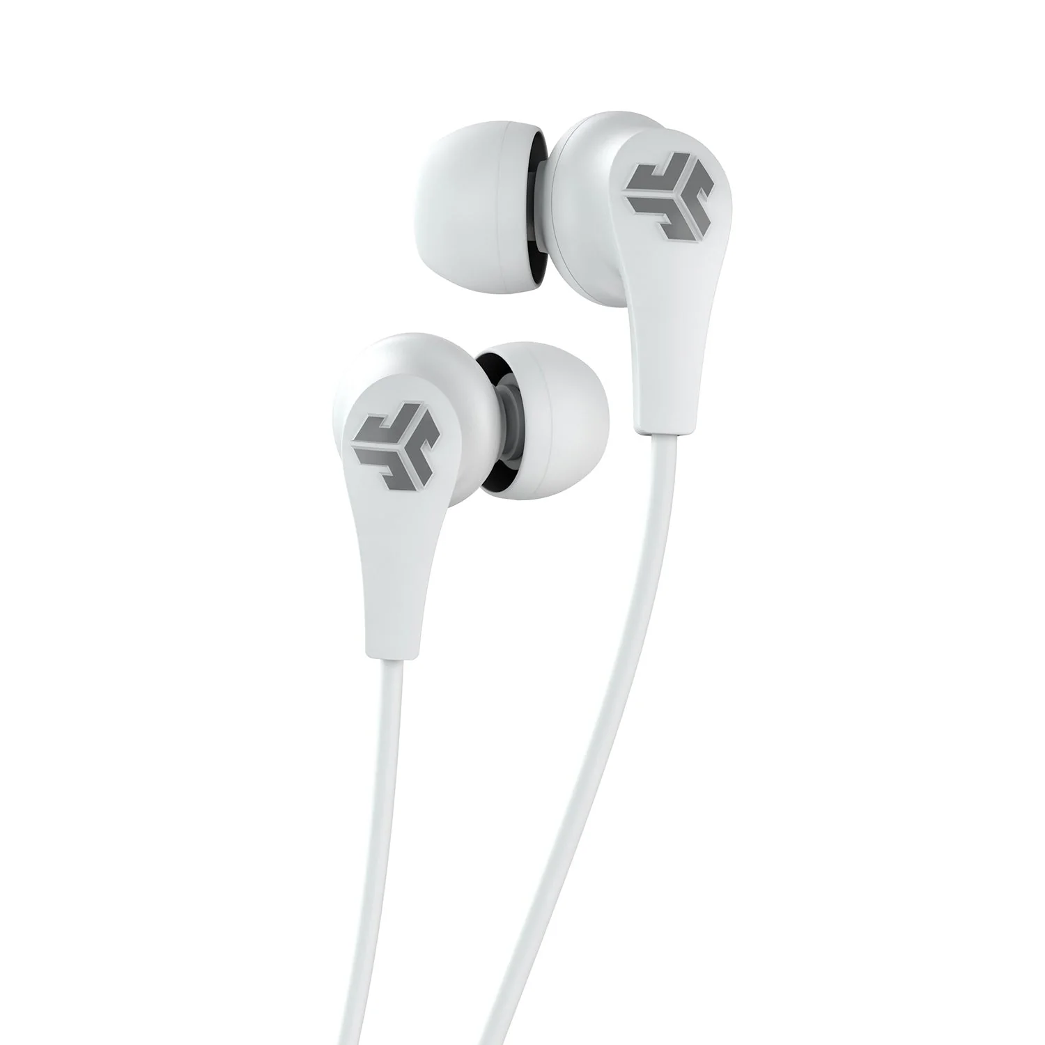 JBuds Pro Wireless Signature Earbuds White/Gray - Image 2