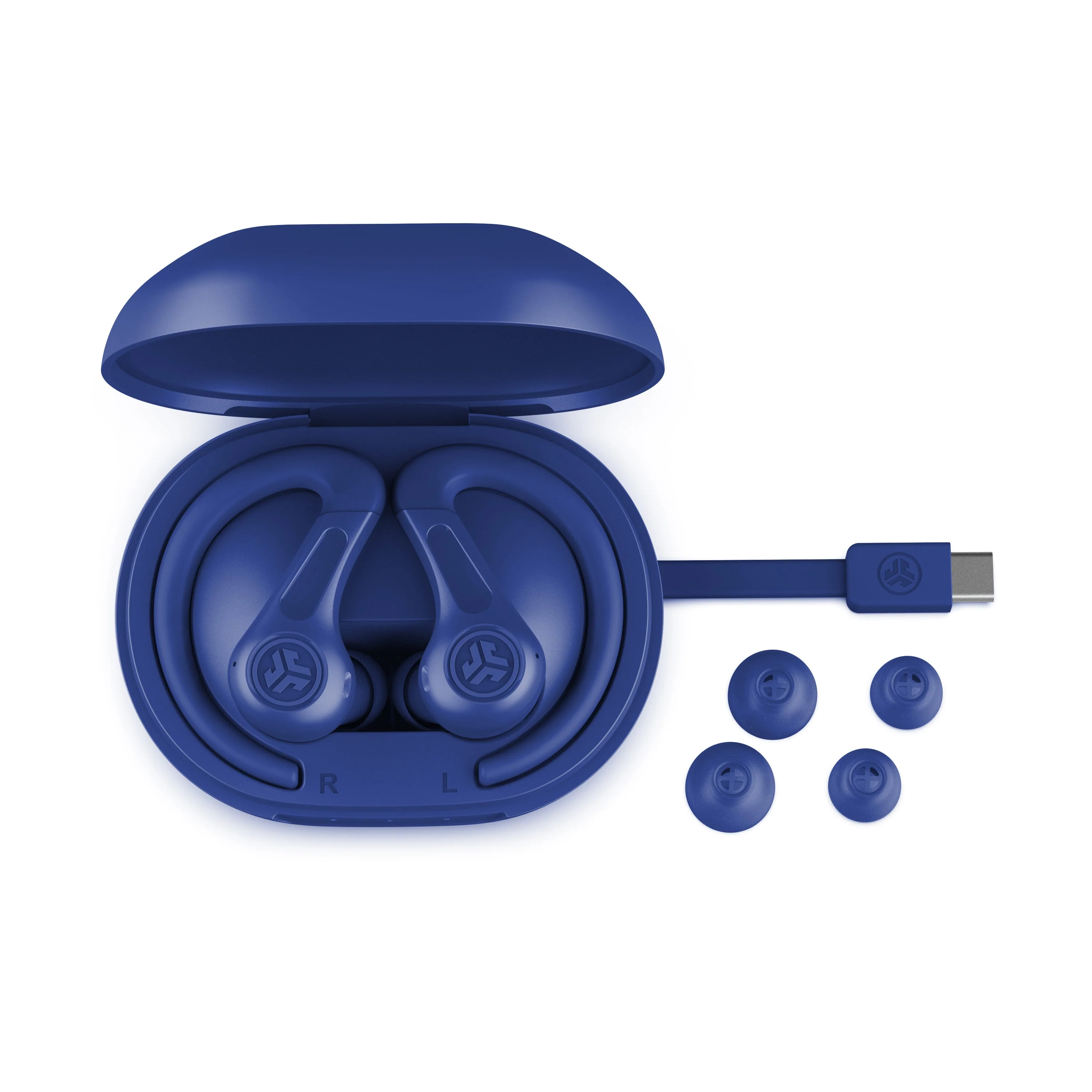 JBuds Sport ANC 4 True Wireless Earbuds Cobalt - Image 9