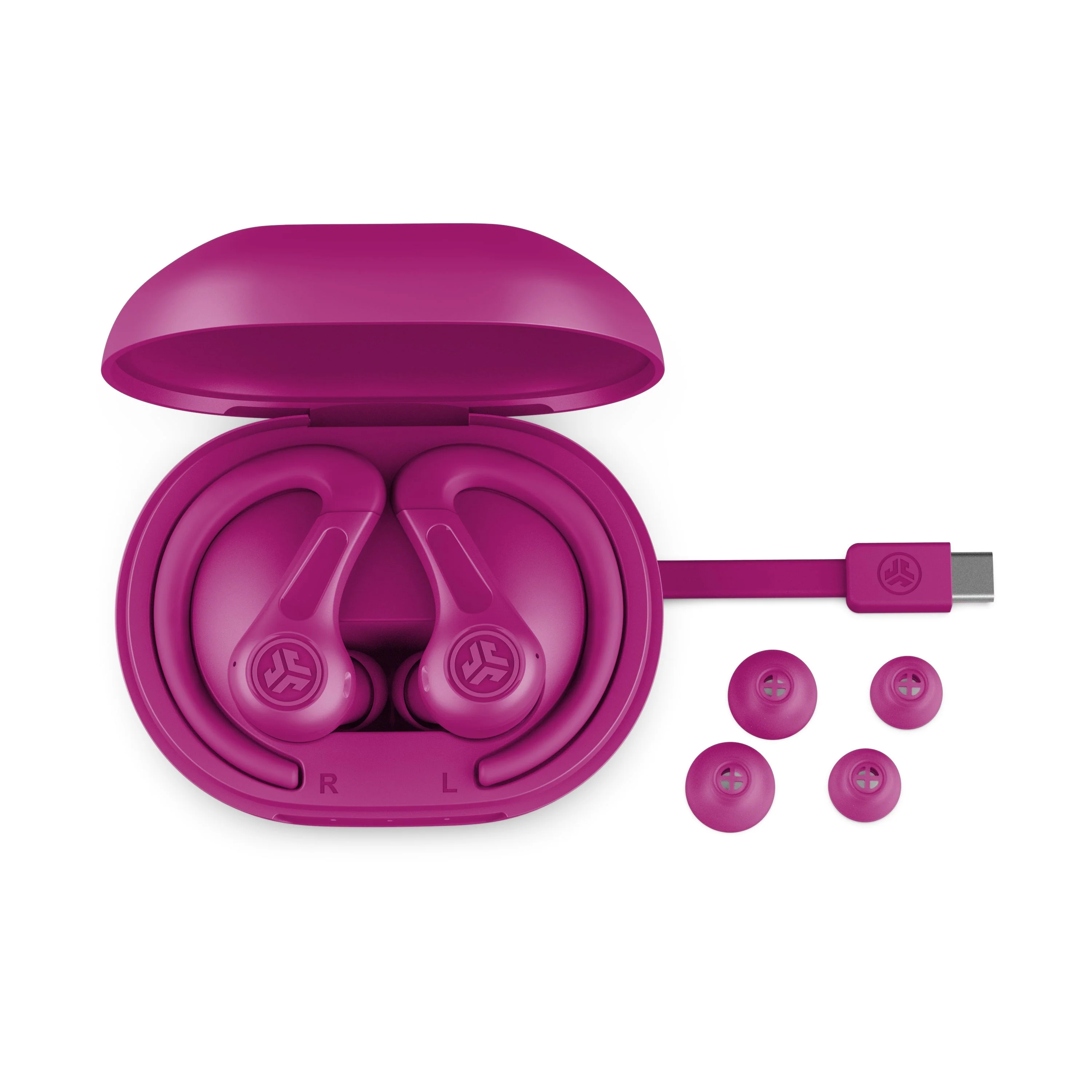 JBuds Sport ANC 4 True Wireless Earbuds Pink - Image 9