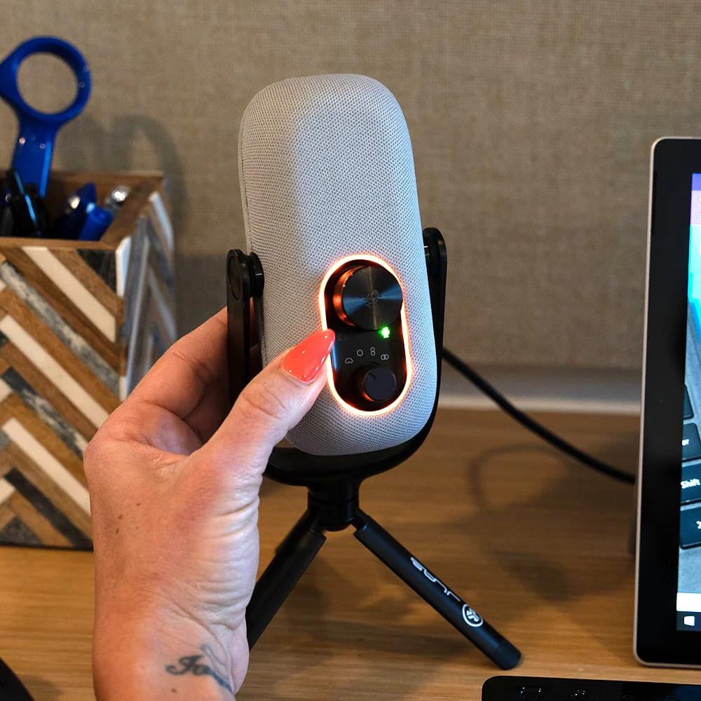 JBuds Talk USB Microphone White - Image 9
