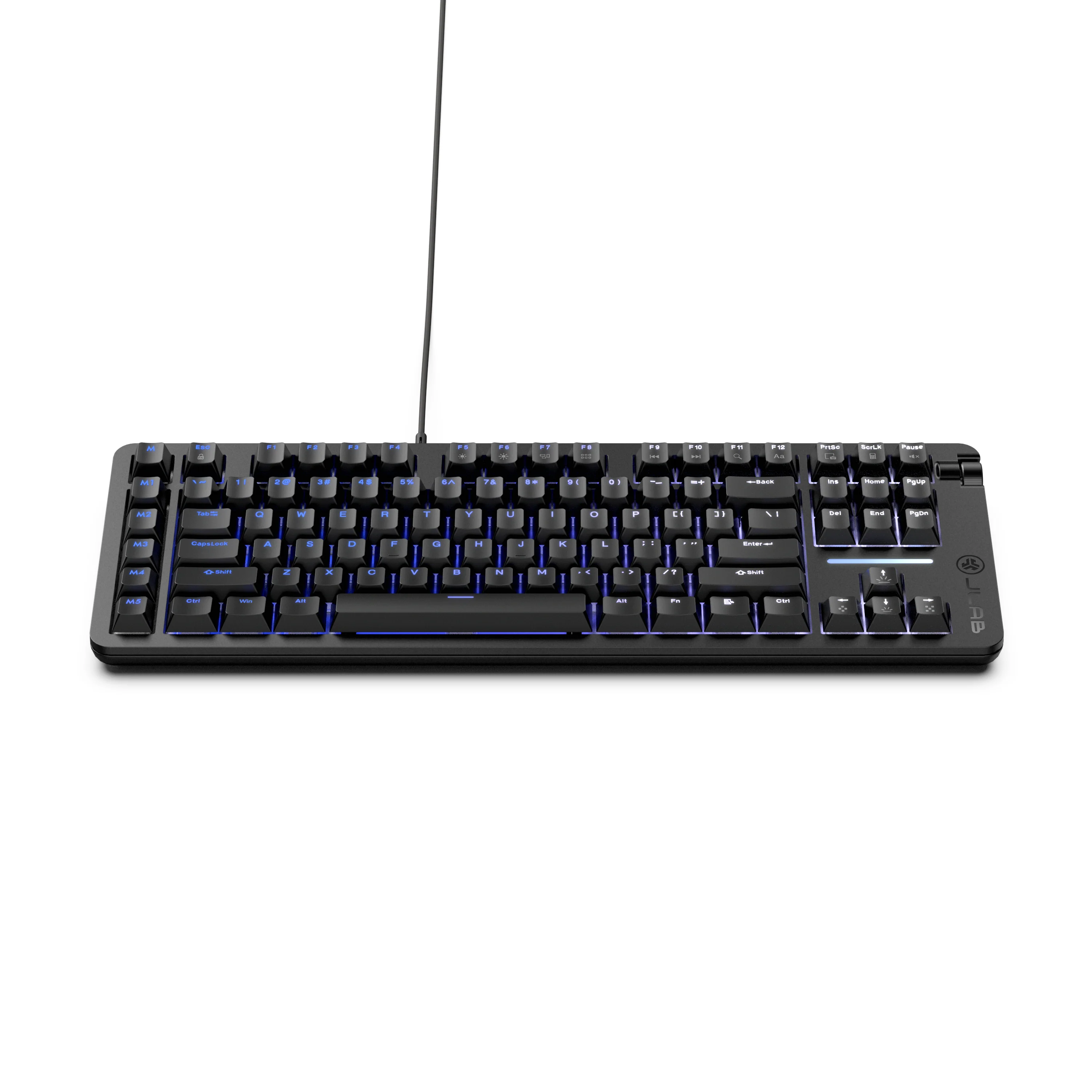 Midnight Full-Size Wired Gaming Keyboard Black - Image 3