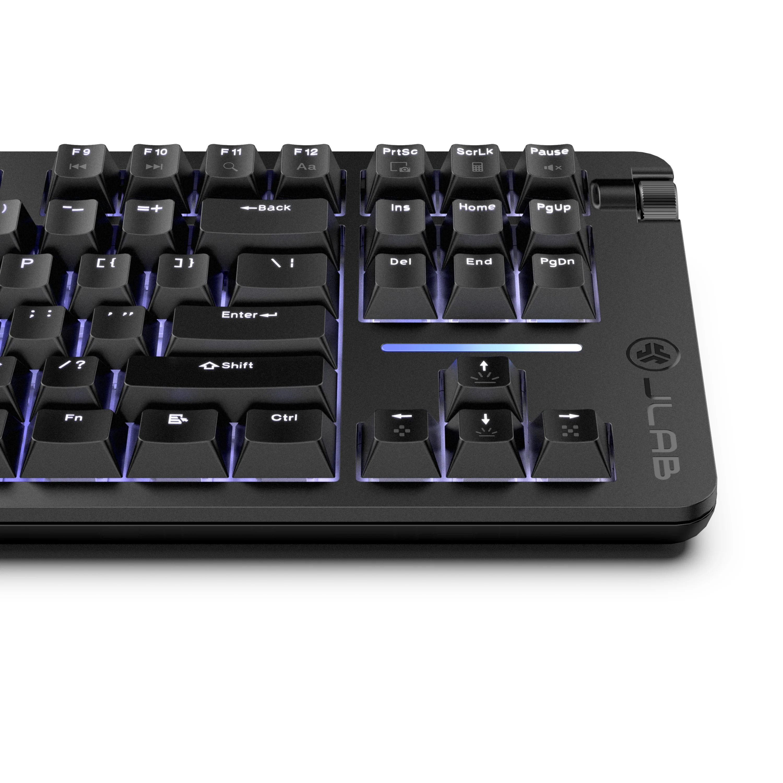 Midnight Full-Size Wired Gaming Keyboard Black - Image 4