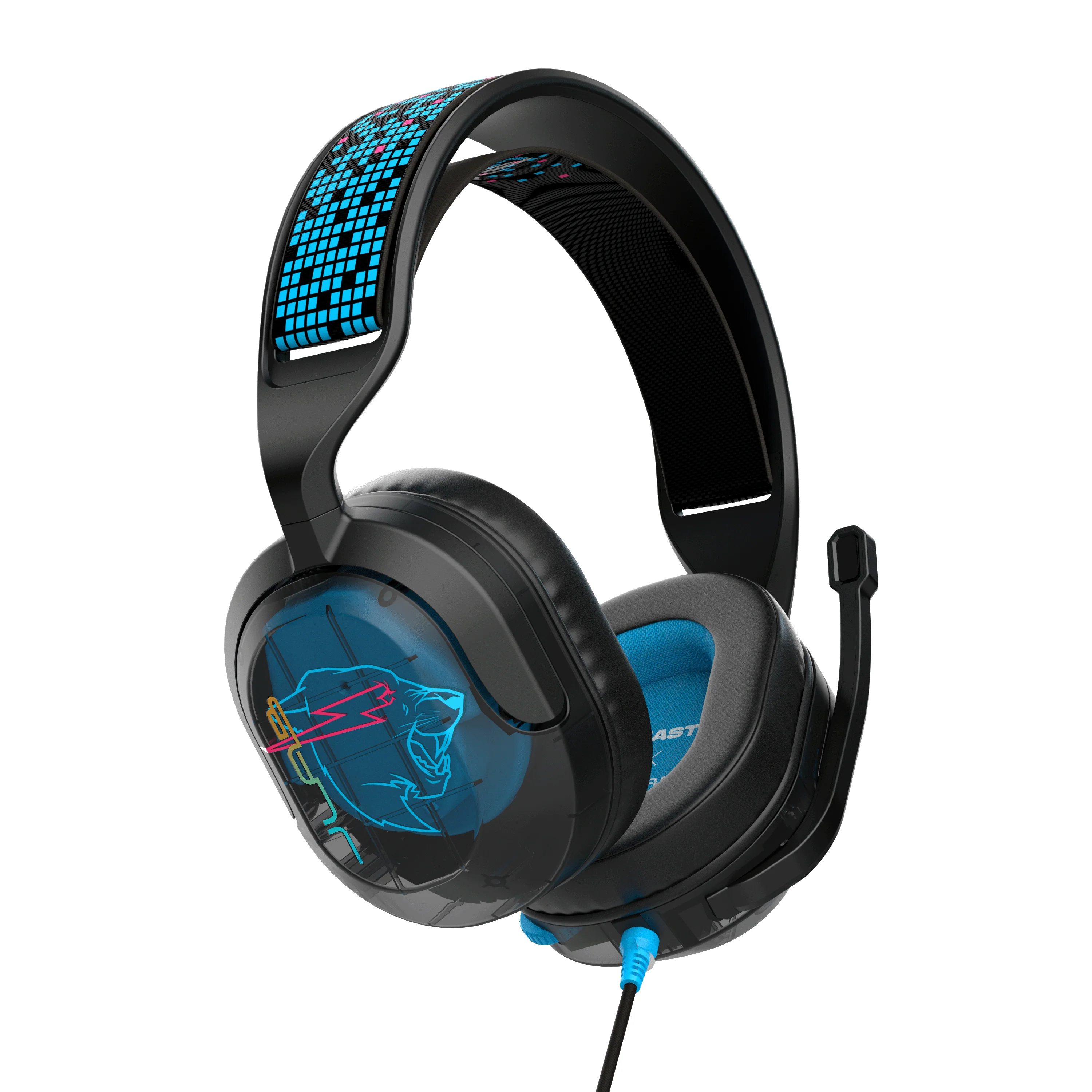 MrBeast Wired Gaming Headset Black - Image 8