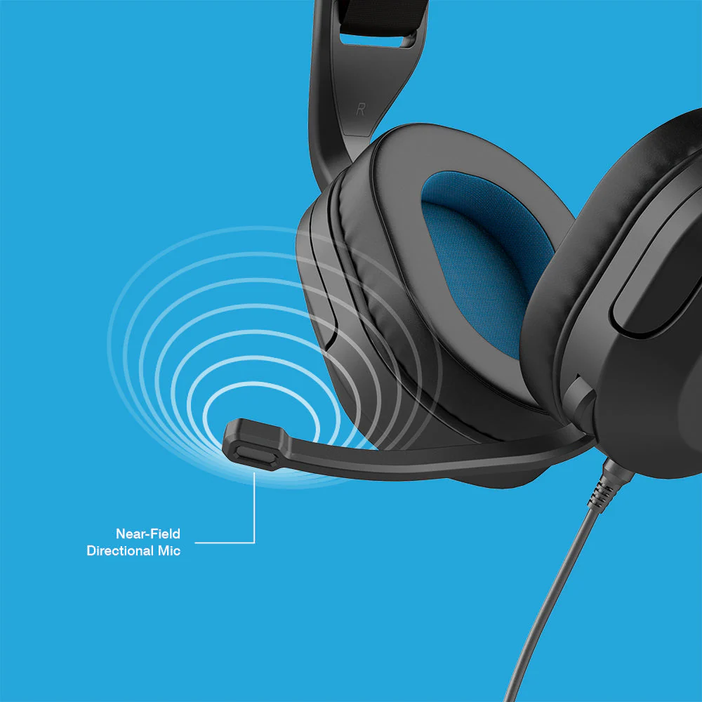 Nightfall Wired Gaming Headset Black - Image 6
