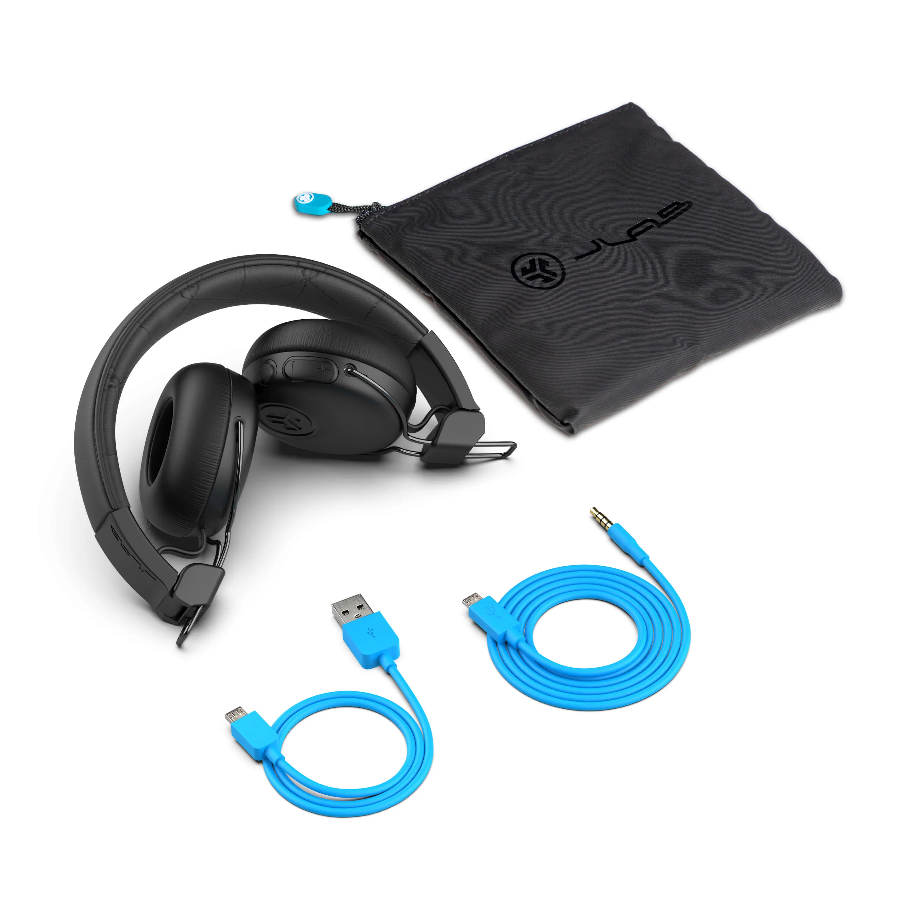 Studio ANC On-Ear Wireless Headphones Black - Image 9