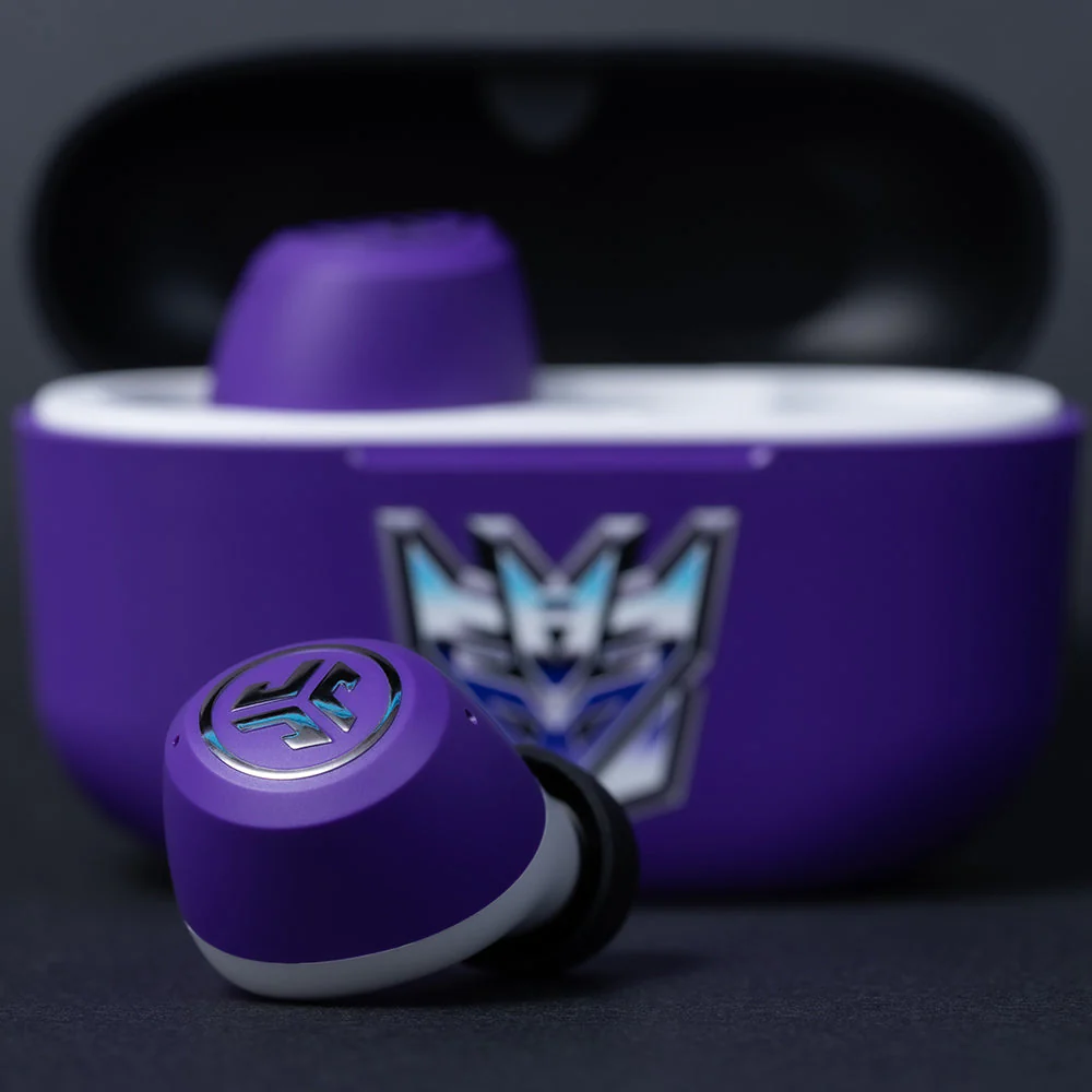Transformers JBuds ANC 3 True Wireless Earbuds Decepticons - Image 4