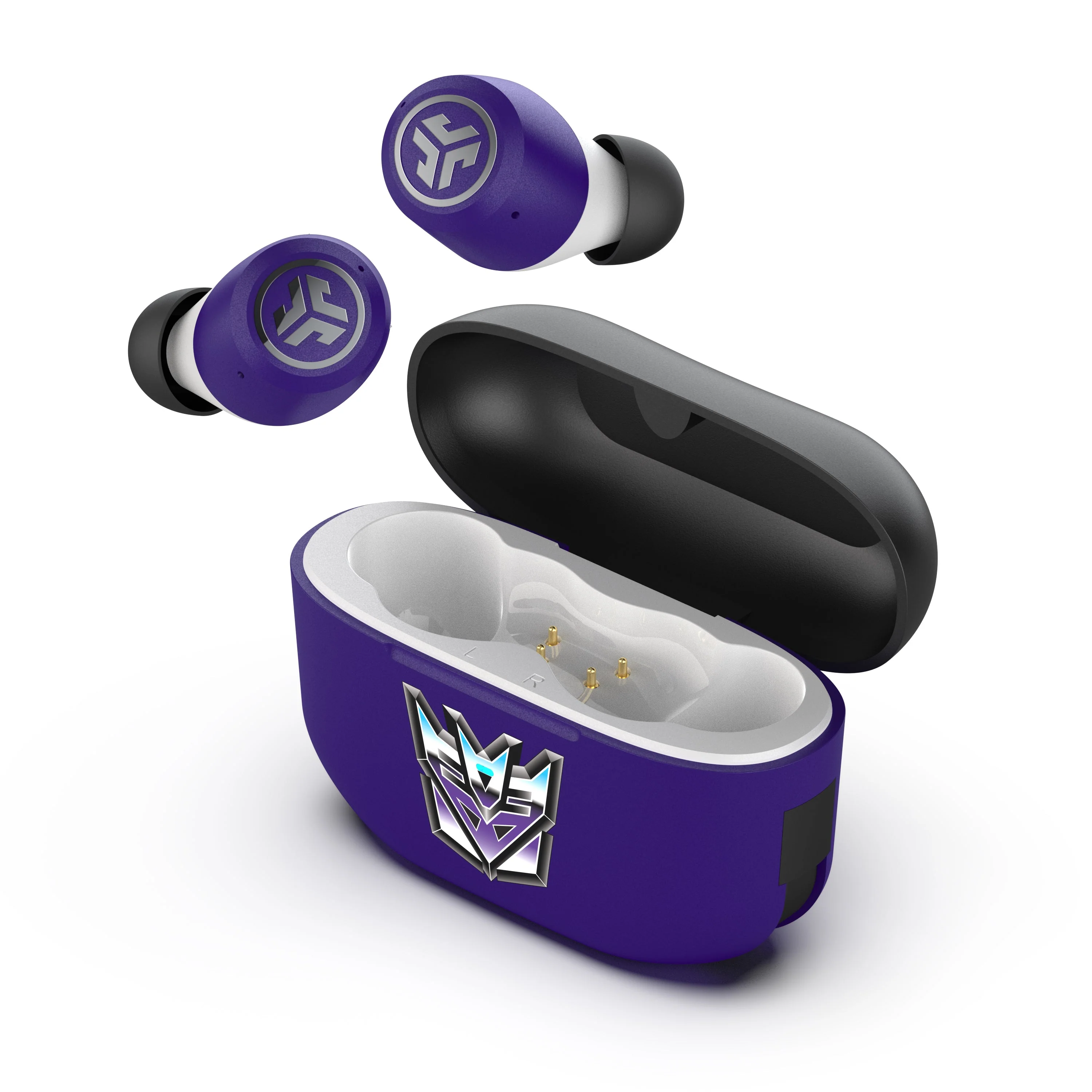 Transformers JBuds ANC 3 True Wireless Earbuds Decepticons - Image 5
