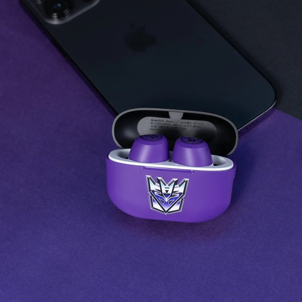 Transformers JBuds ANC 3 True Wireless Earbuds Decepticons - Image 6